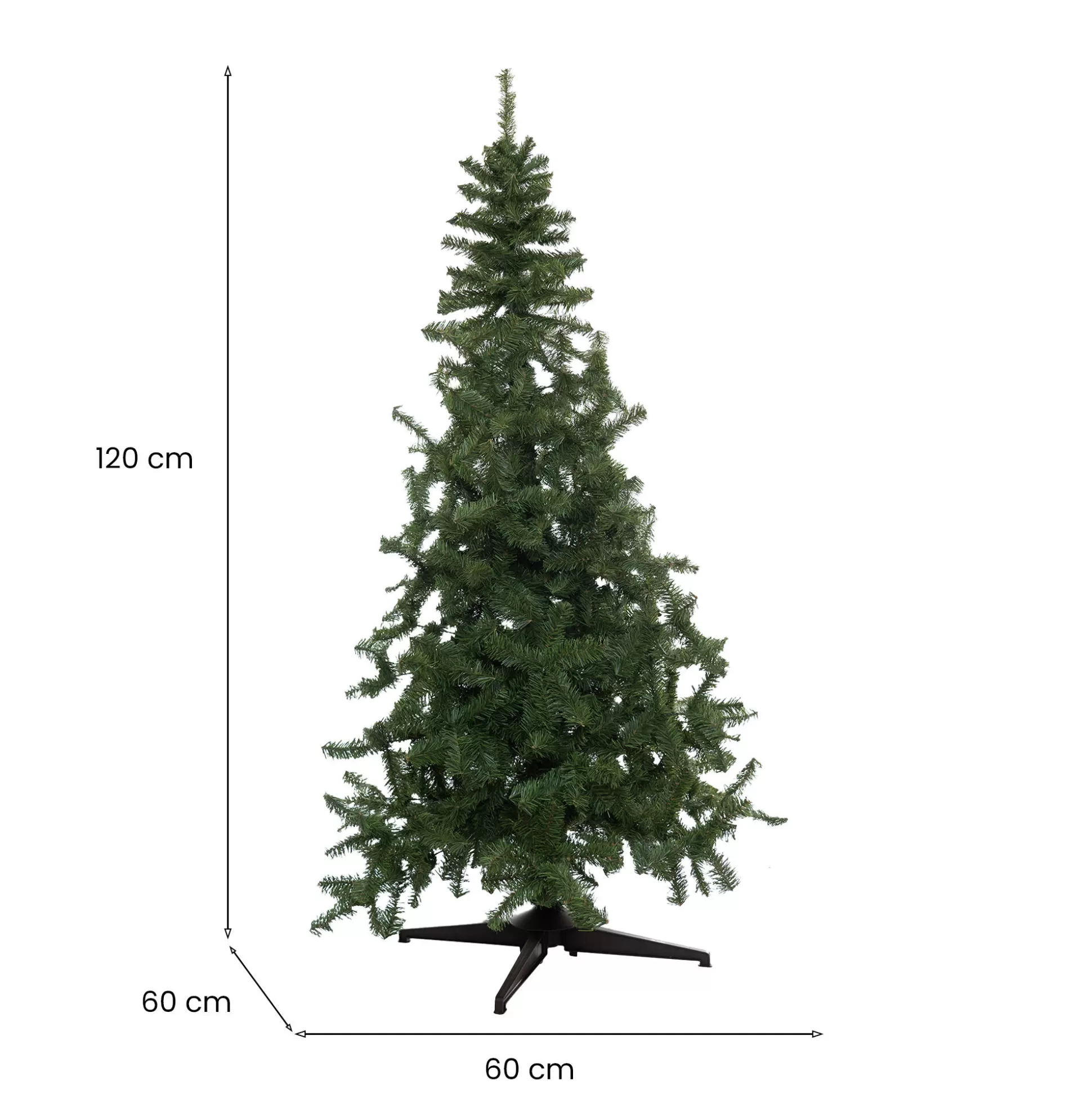 Dmora Alberi 120 Cm<Albero di Natale 120 cm Jingles in PVC , h120 cm