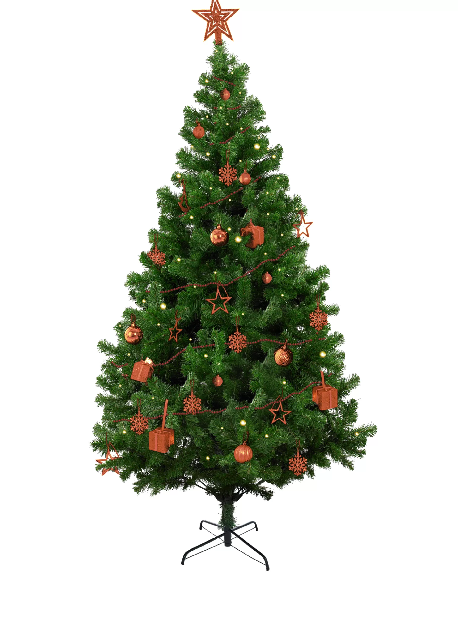Dmora Alberi 180 Cm<Albero di Natale floccato in PVC, h180 cm