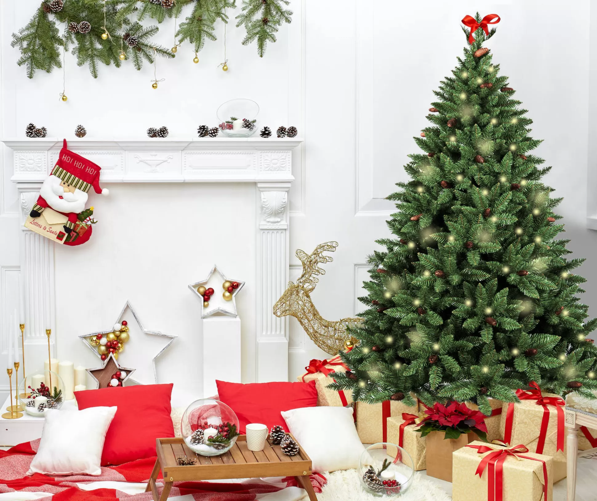 Dmora Alberi 120 Cm<Albero di Natale Lapland in PVC , h120 cm