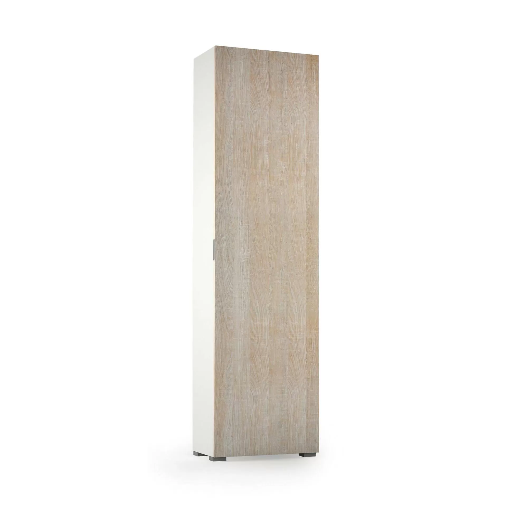 Dmora Armadi Multiuso 2 Ante<Armadio multiuso 1 anta Abuela, 50x30h182 cm, Rovere