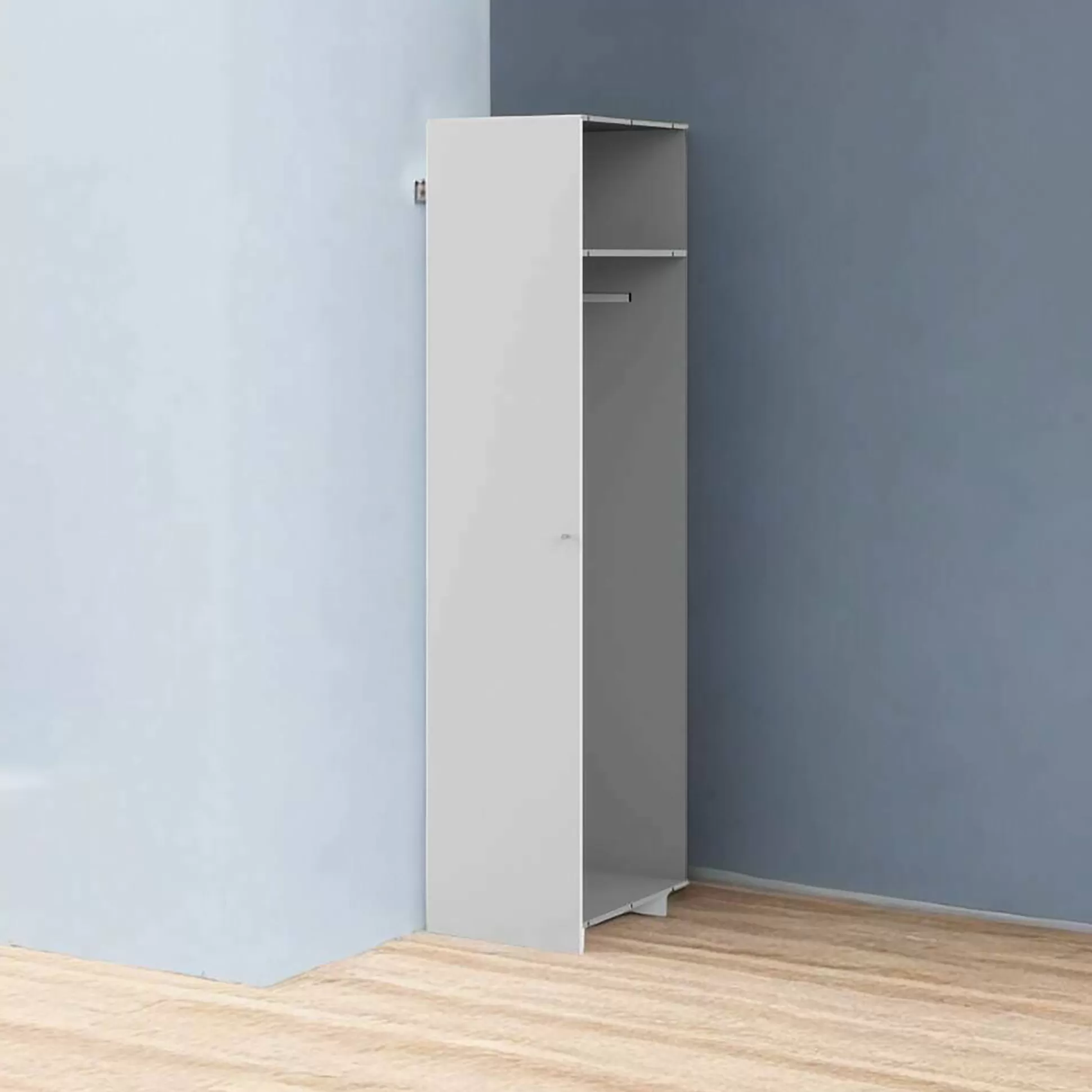Dmora Armadi Multiuso 1 Anta<Armadio multiuso 1 anta Aldeno, 60x49 h219 cm,