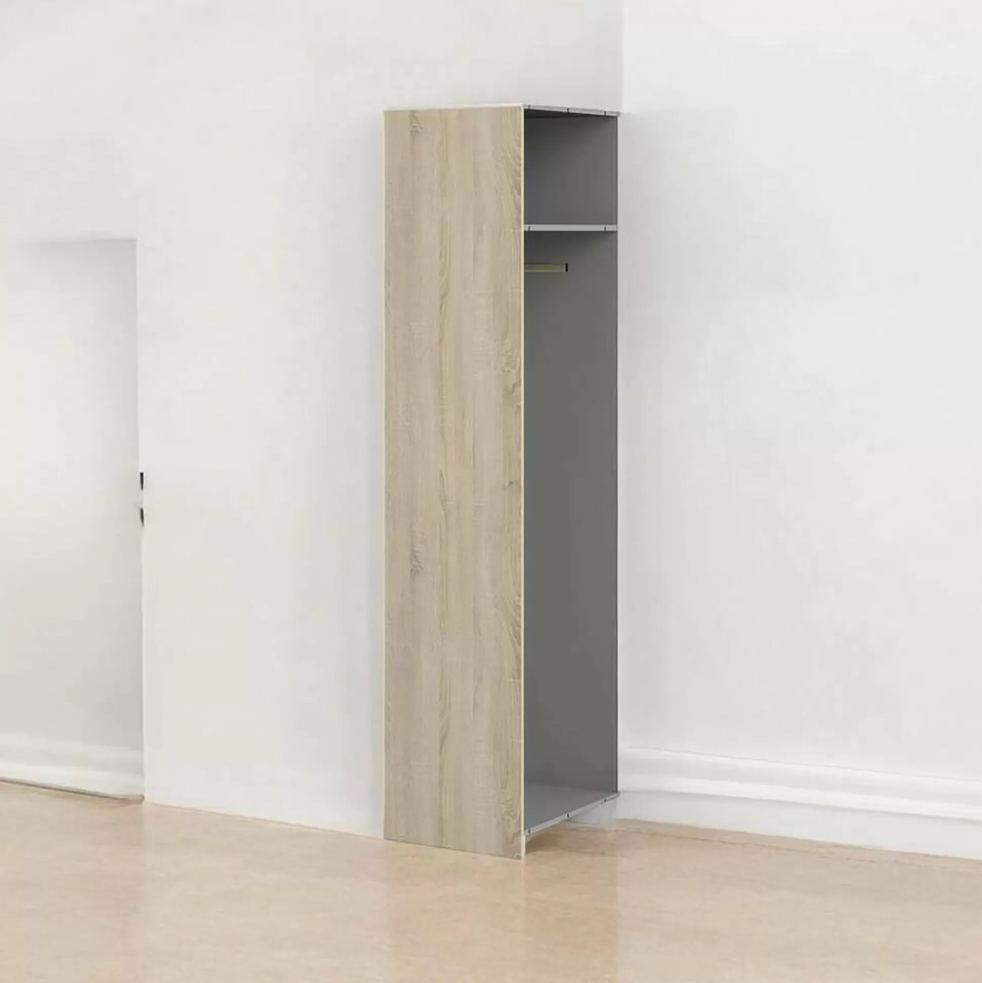 Dmora Armadi Multiuso 1 Anta<Armadio multiuso 1 anta Aldeno, 60x49 h219 cm,