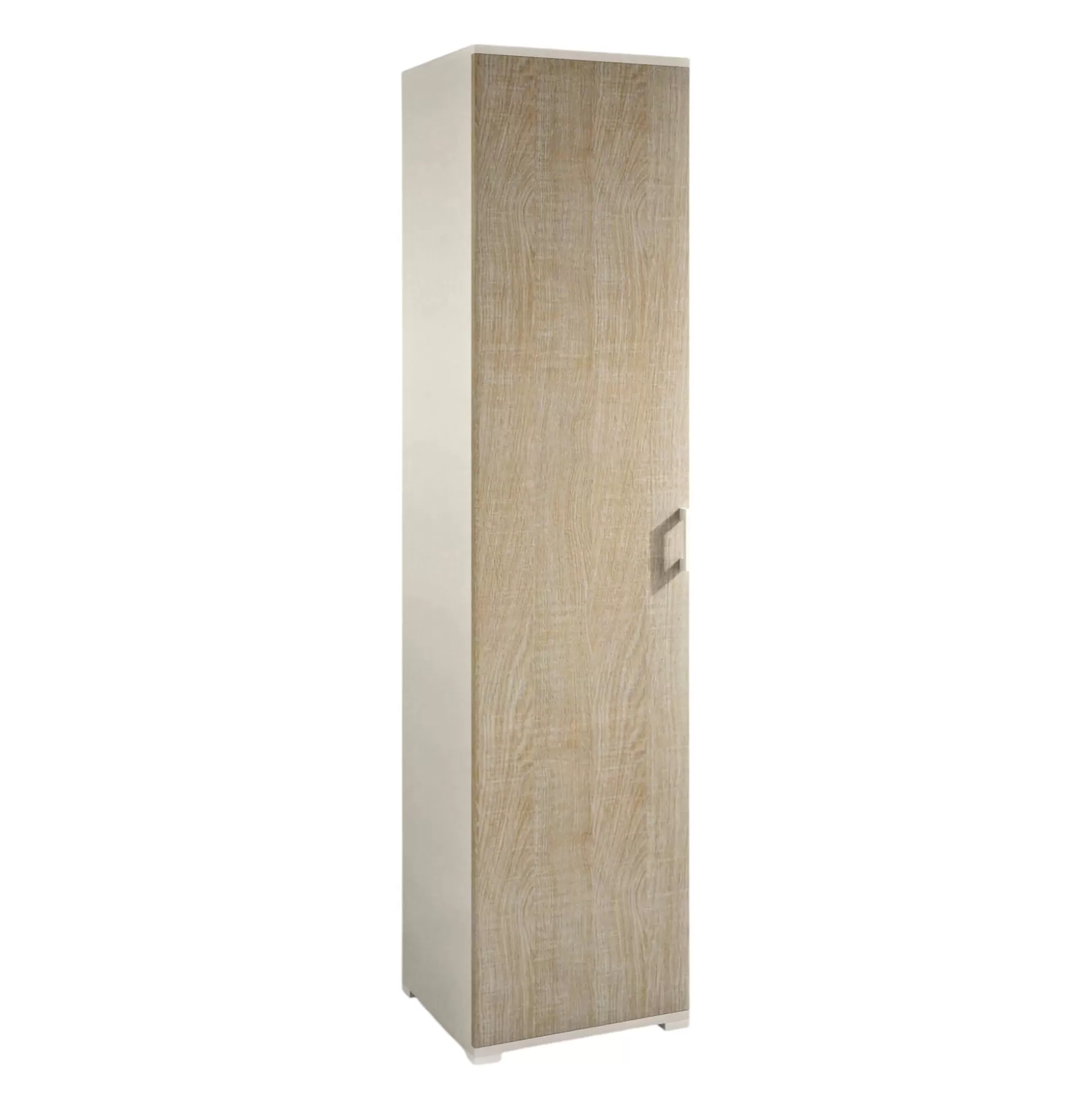Dmora Armadi Multiuso 1 Anta<Armadio multiuso 1 anta Aloise, 45x45h195 cm, Rovere e Bianco