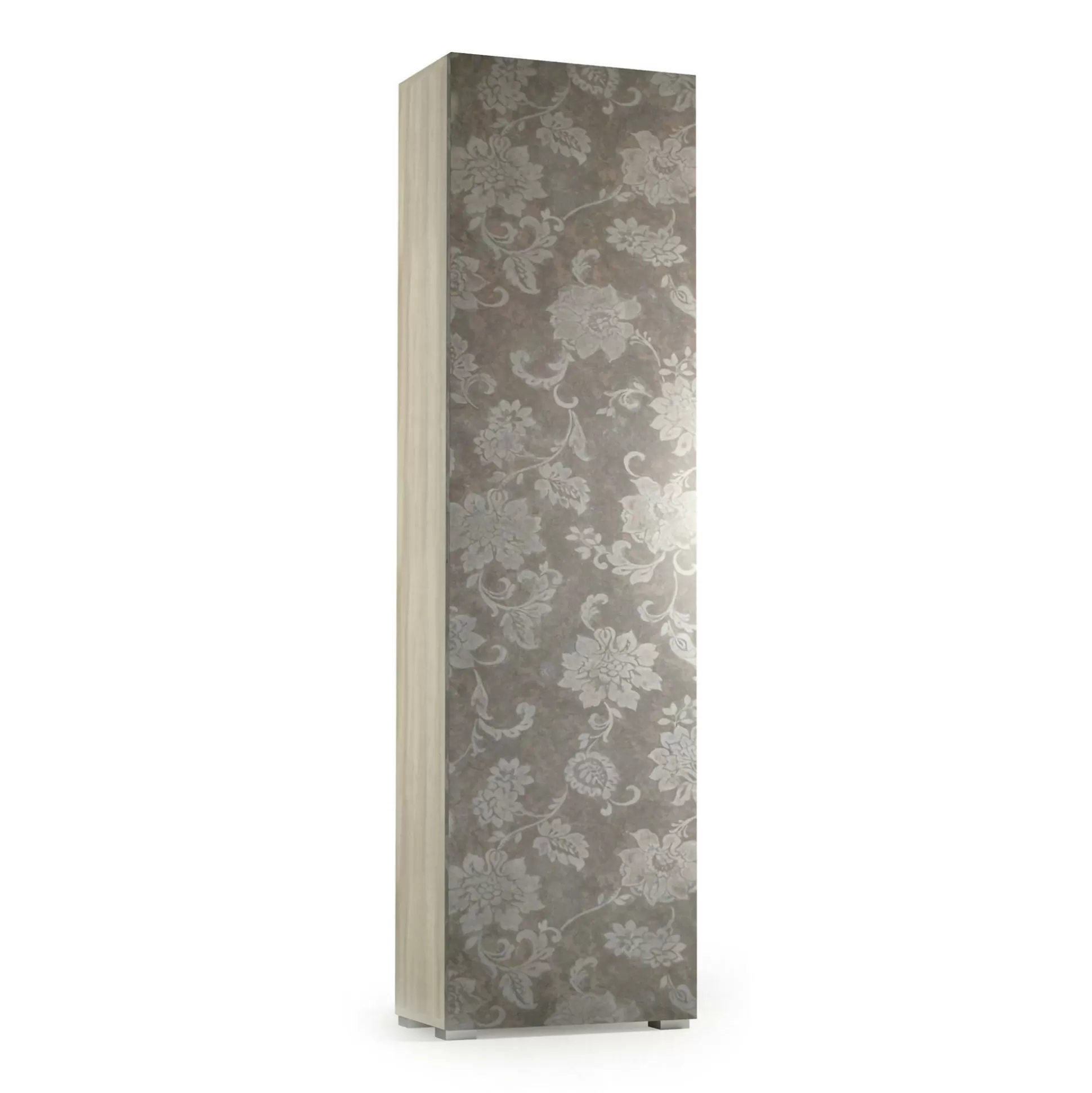 Dmora Armadi Multiuso 1 Anta<Armadio multiuso 1 anta Ddarbo, 50x30h182 cm, Olmo e fantasia