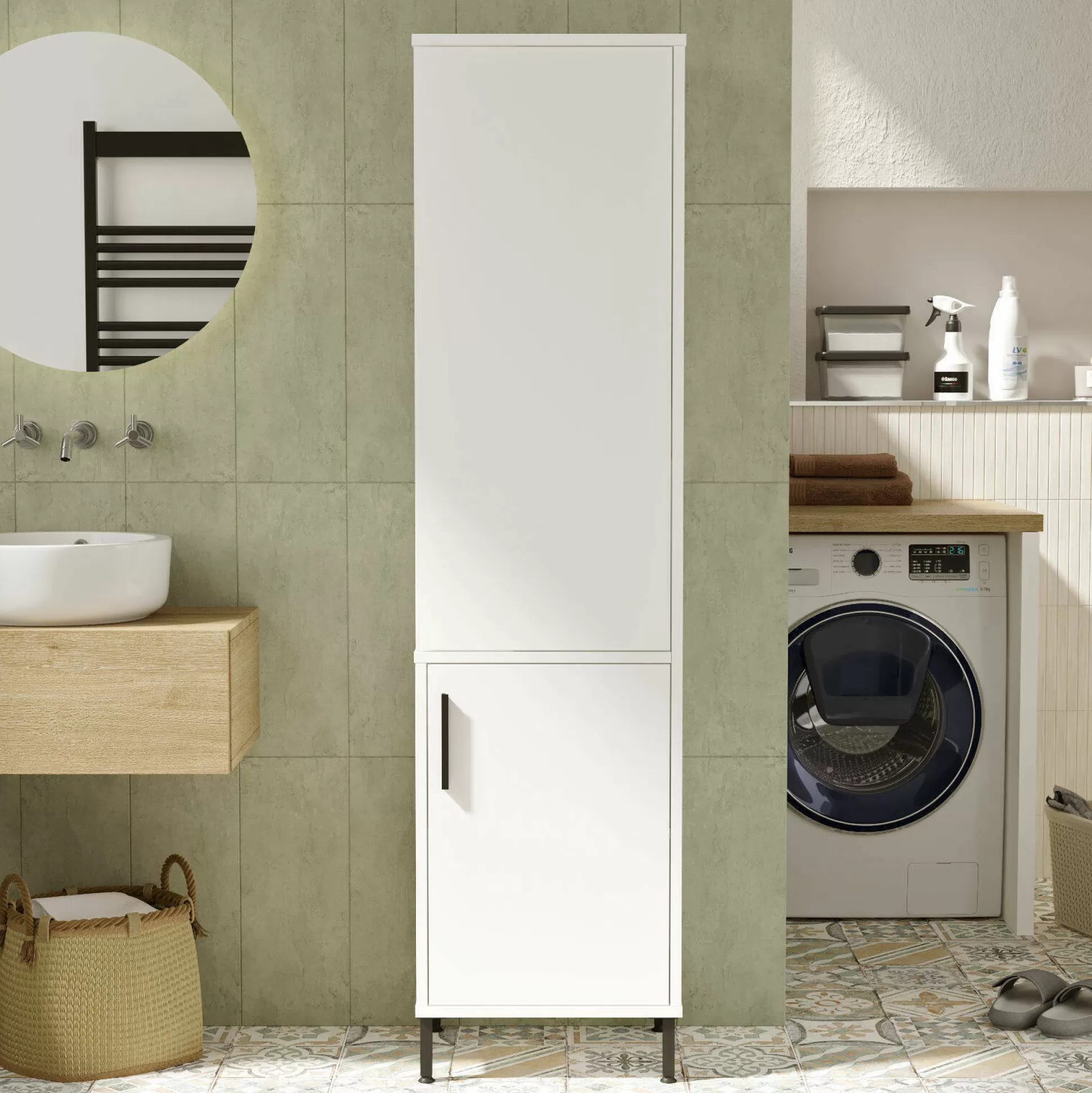 Dmora Armadi Multiuso 1 Anta<Armadio multiuso 1 anta Ramil, 45x36 h174 cm,