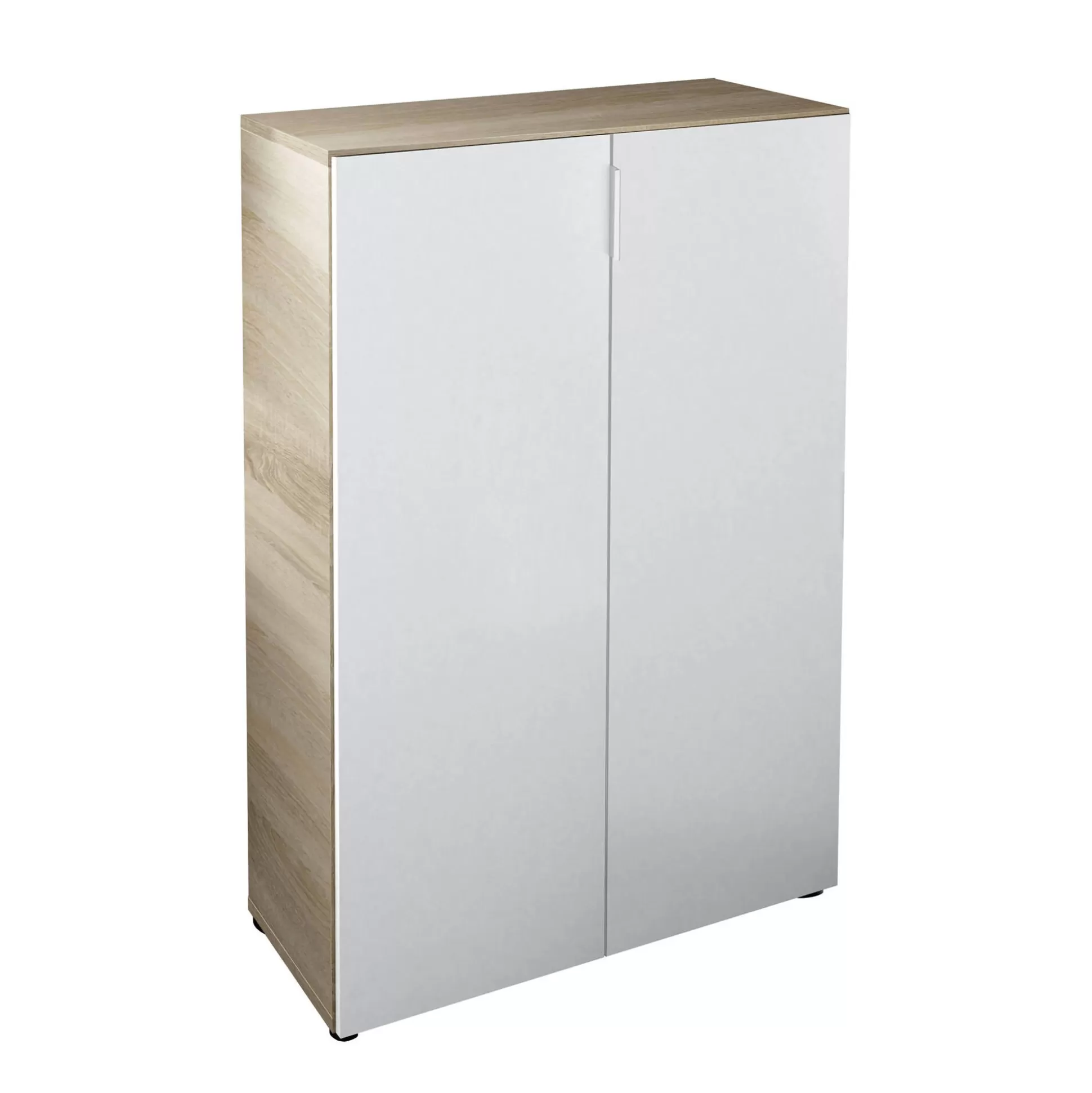 Dmora Armadi Multiuso 2 Ante<Armadio multiuso 2 ante Athenodora, 70x36h103 cm, Rovere e Bianco