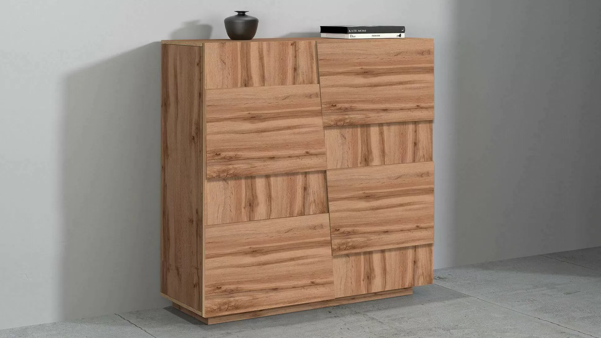 Dmora Armadi Multiuso 2 Ante<Armadio multiuso 2 ante Aulla, 120x44h126 cm,