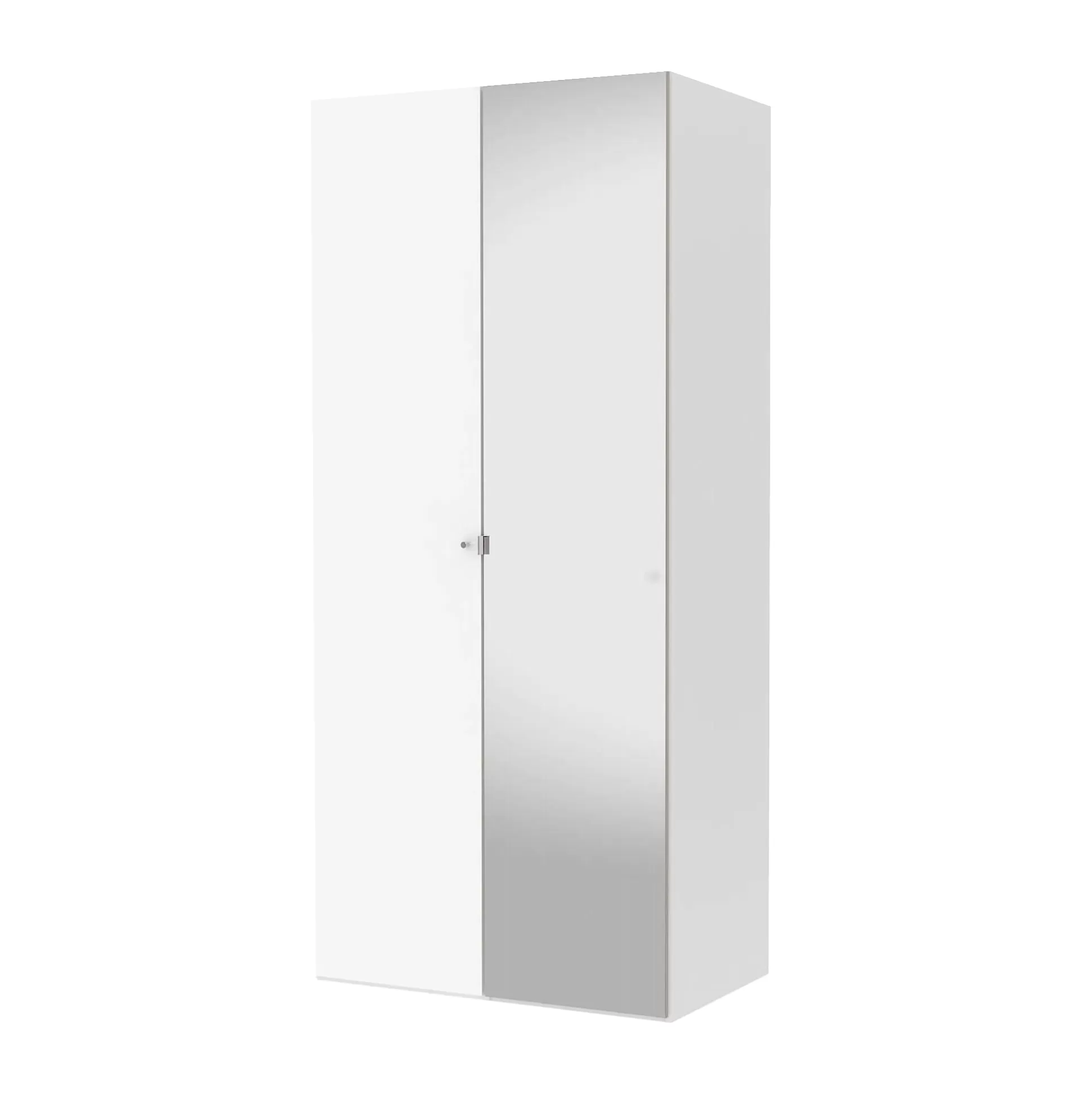 Dmora Armadi Multiuso 2 Ante<Armadio multiuso 2 ante Bagnaria, 99x60 h219 cm, Bianco