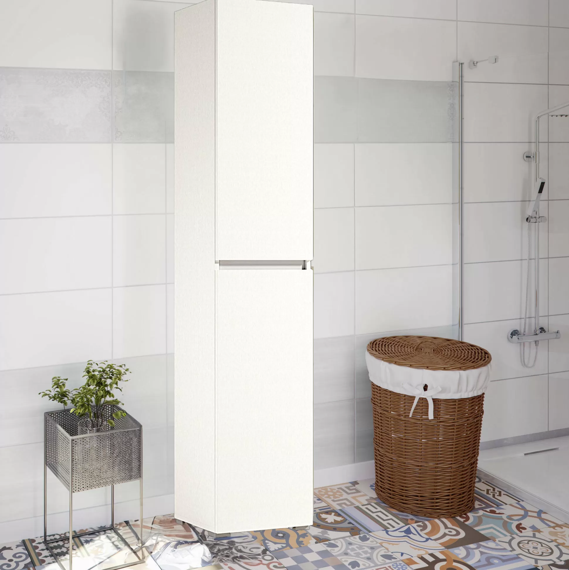 Dmora Armadi Multiuso 2 Ante<Armadio multiuso 2 ante Dbalestro, 45x37h195 cm,