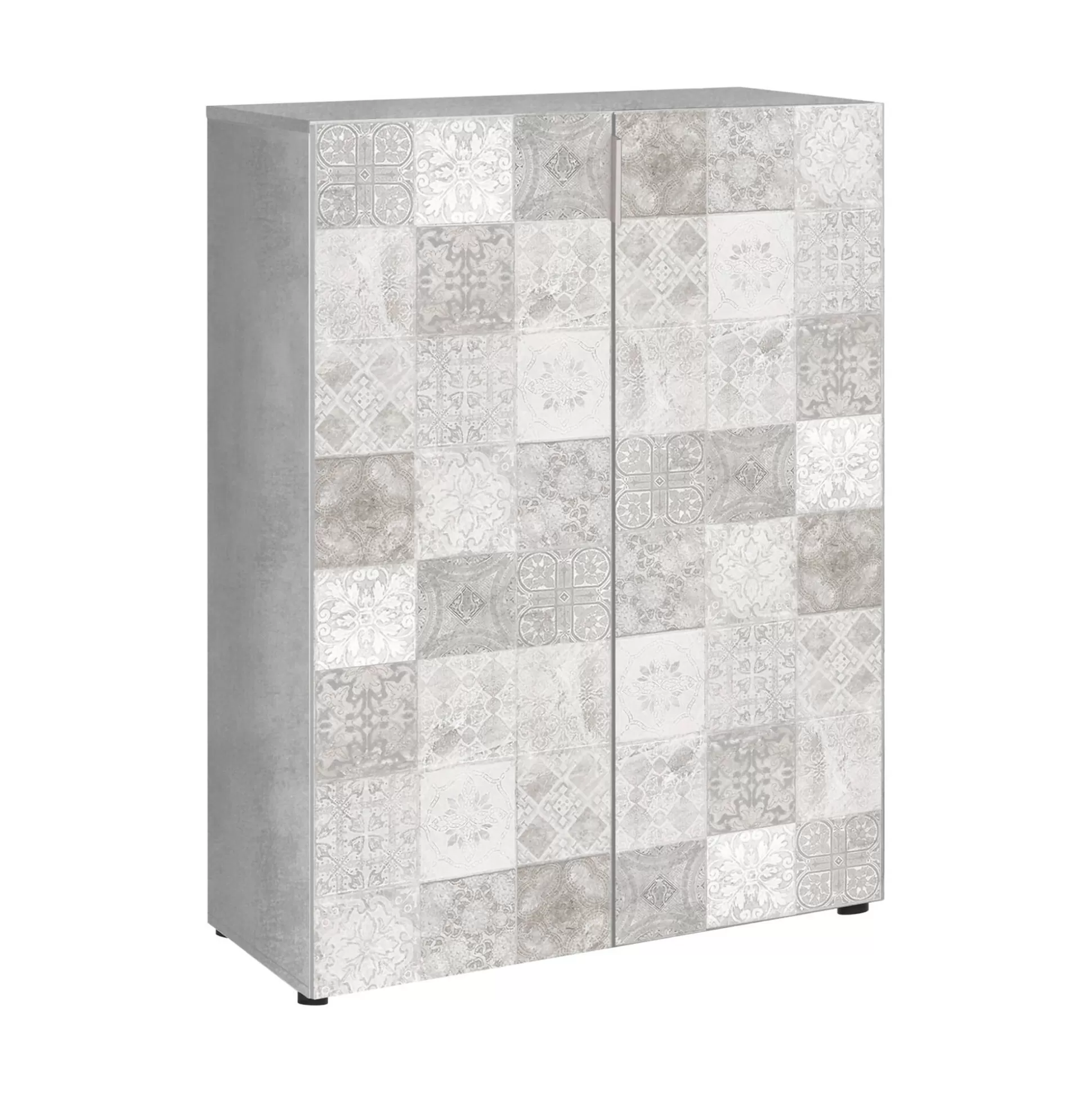 Dmora Armadi Multiuso 2 Ante<Armadio multiuso 2 ante Dlel, 70x36h103 cm, con dettagli