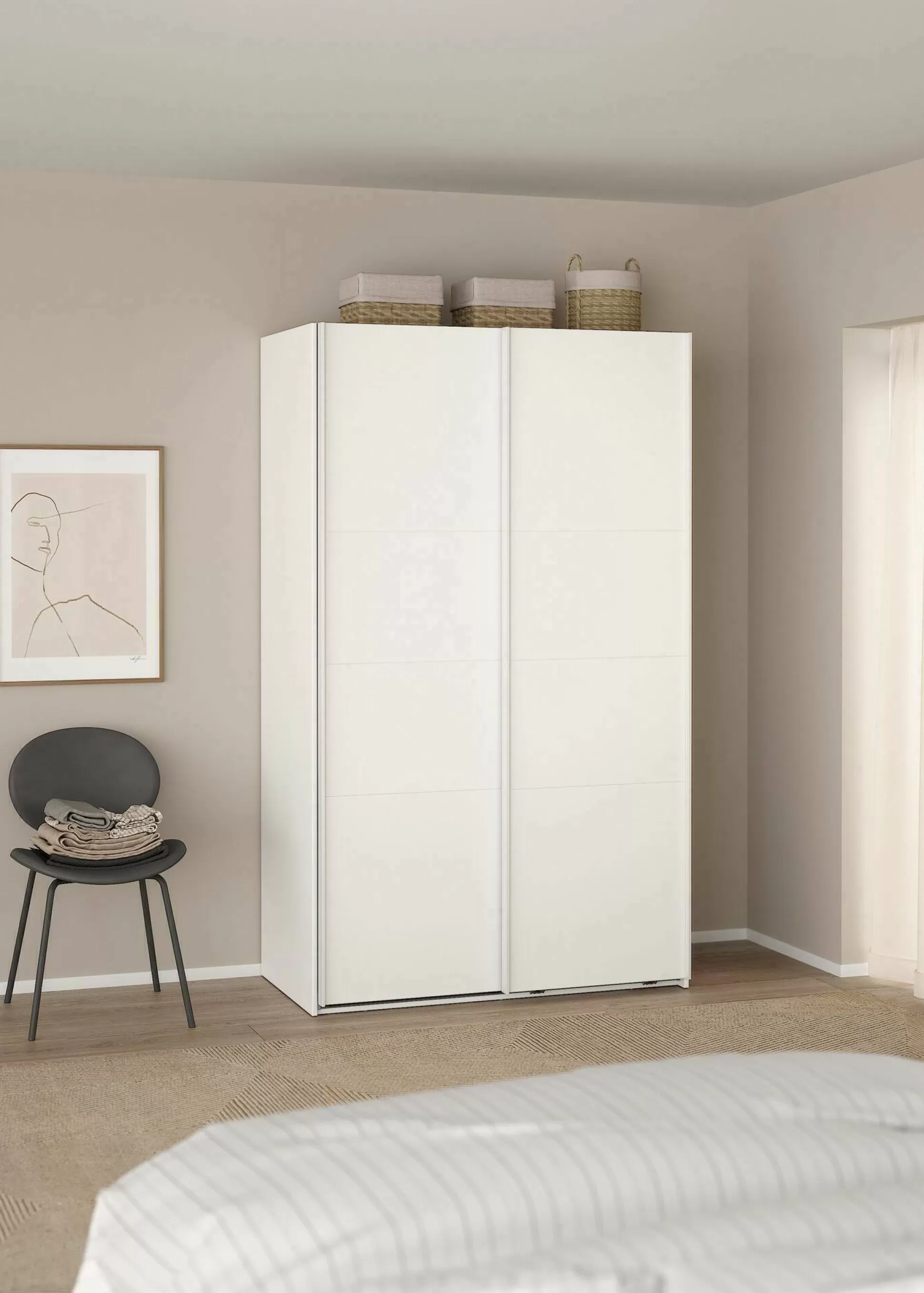 Dmora Armadi Multiuso 2 Ante<Armadio multiuso 2 ante Elen, 65x119 h200 cm,