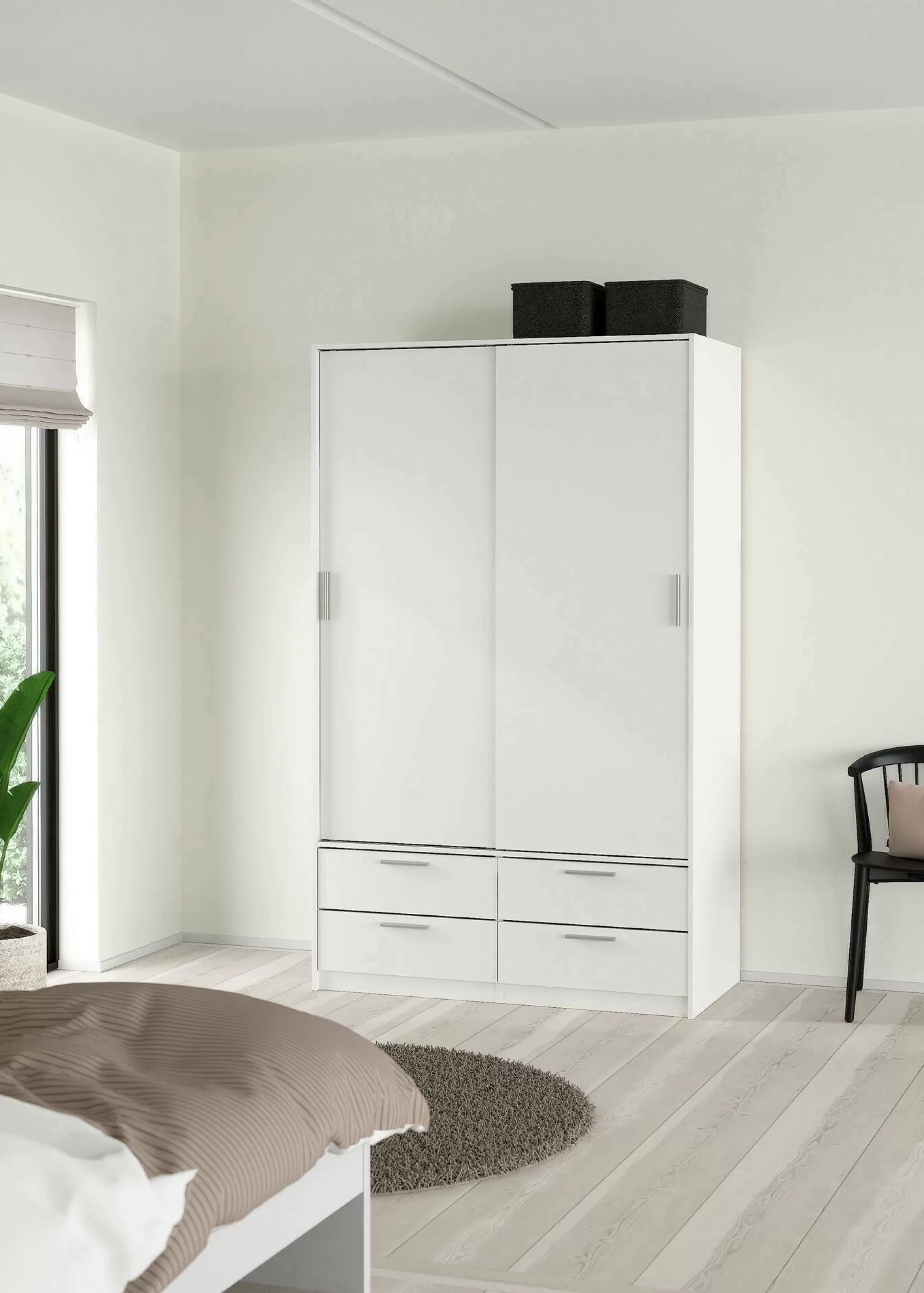 Dmora Armadi Multiuso 2 Ante<Armadio multiuso 2 ante Frediana, 121x60 h200 cm,
