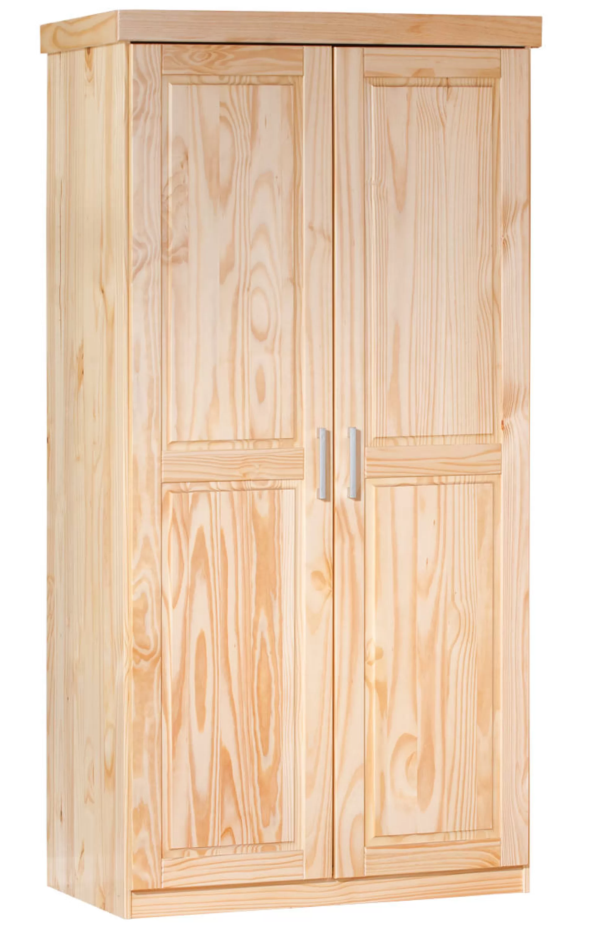 Dmora Armadi Multiuso 2 Ante<Armadio multiuso 2 ante Hamburg, Mobile multifunzionale, Mobiletto scarpiera, Guardaroba porta scarpe, 95x55 h190 cm,