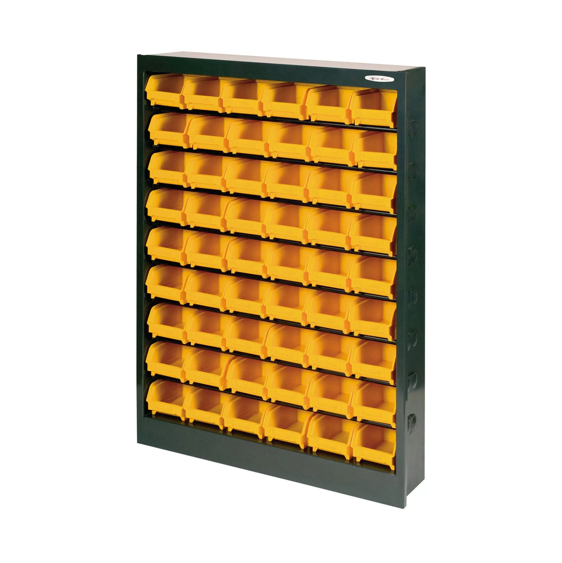Dmora Altri Armadi Multiuso<Armadio multiuso Dandreoll, Nero e Giallo, 68x20h95 cm