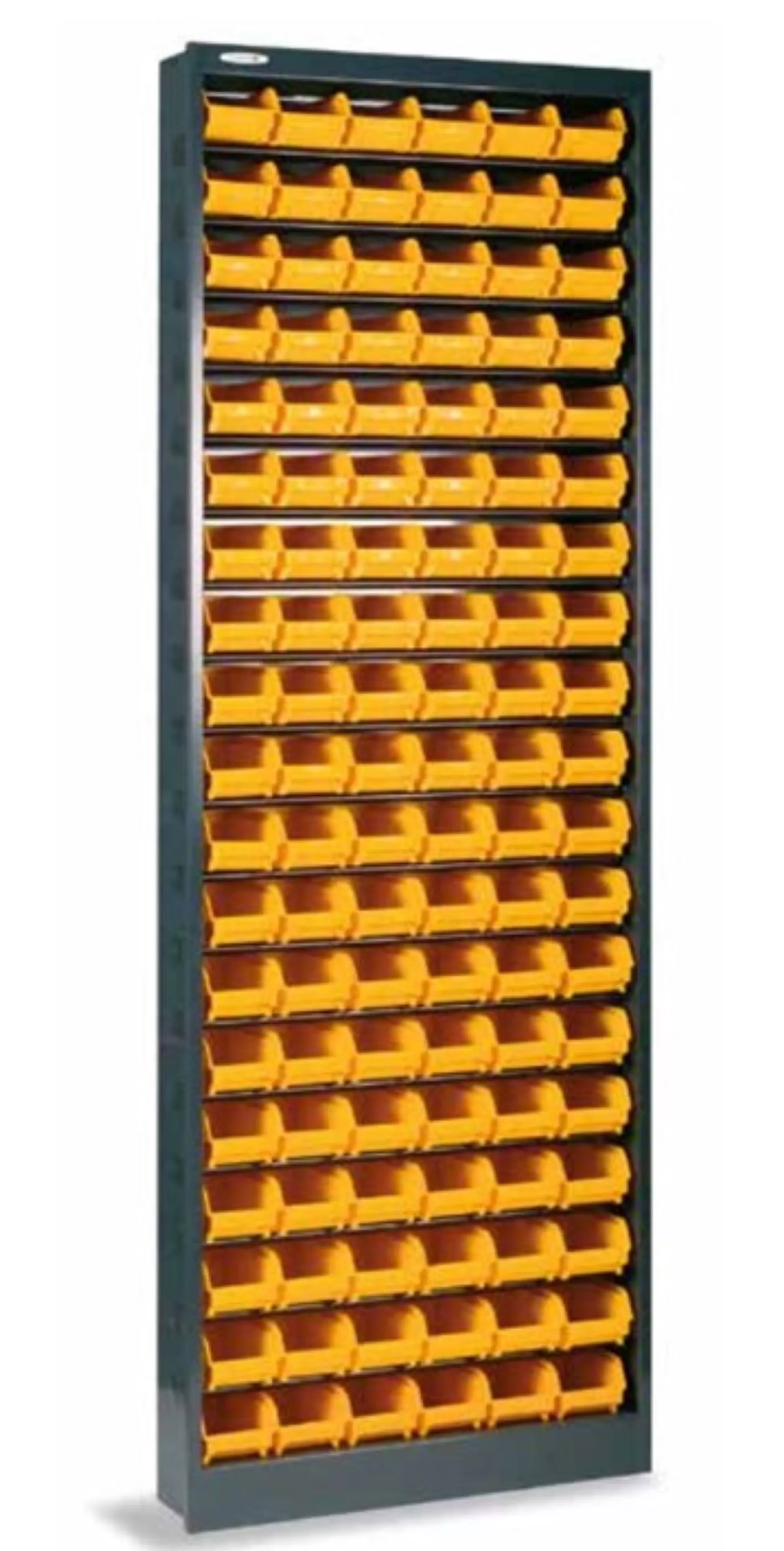 Dmora Altri Armadi Multiuso<Armadio multiuso Dandreoll, Nero e Giallo, 68x21h190 cm