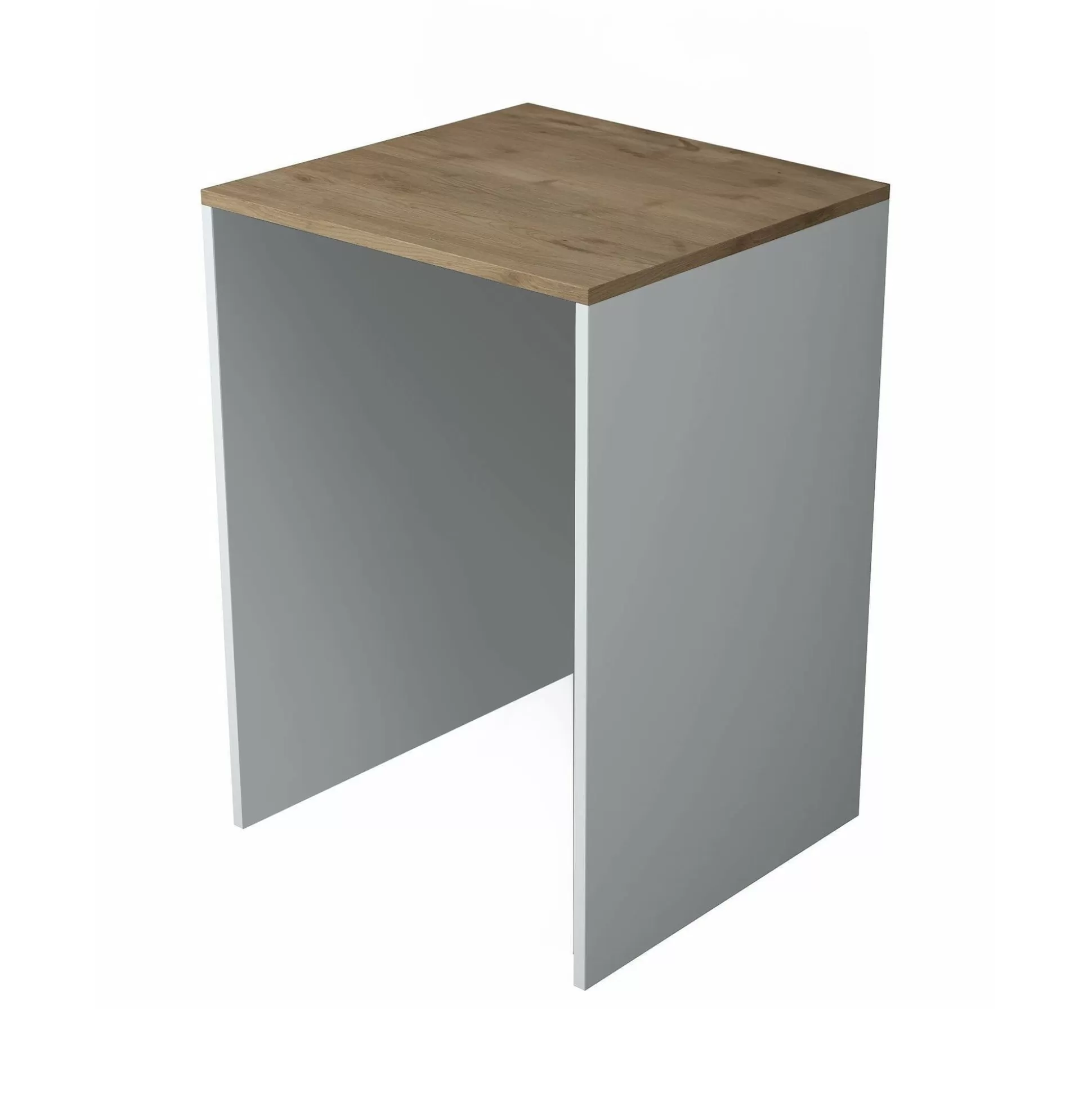 Dmora Altri Armadi Multiuso<Armadio multiuso grande Boris, 65x60h92 cm, Noce e Bianco