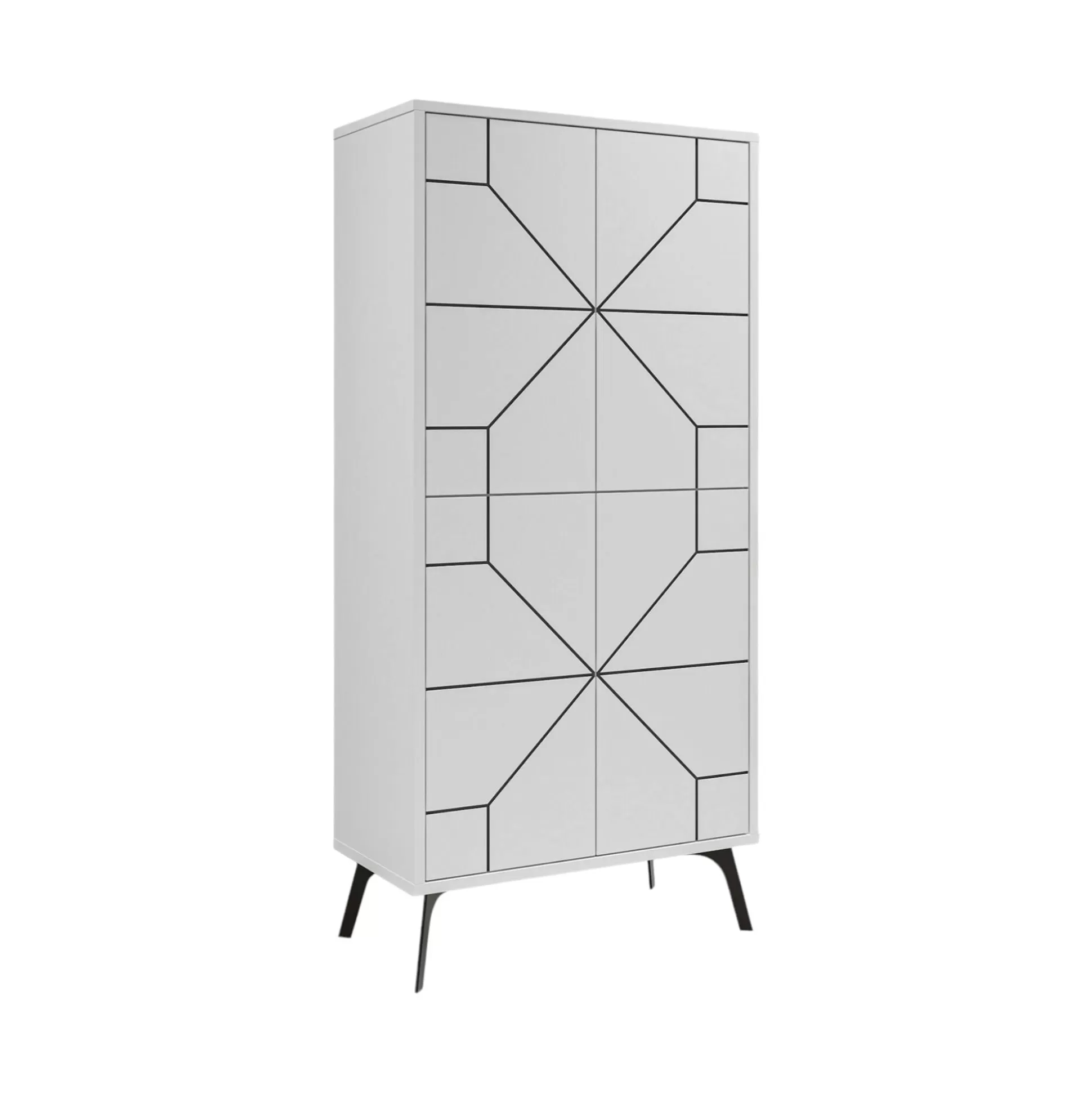 Dmora Altri Armadi Multiuso<Armadio multiuso grande Bussola, 63x36 h136 cm,