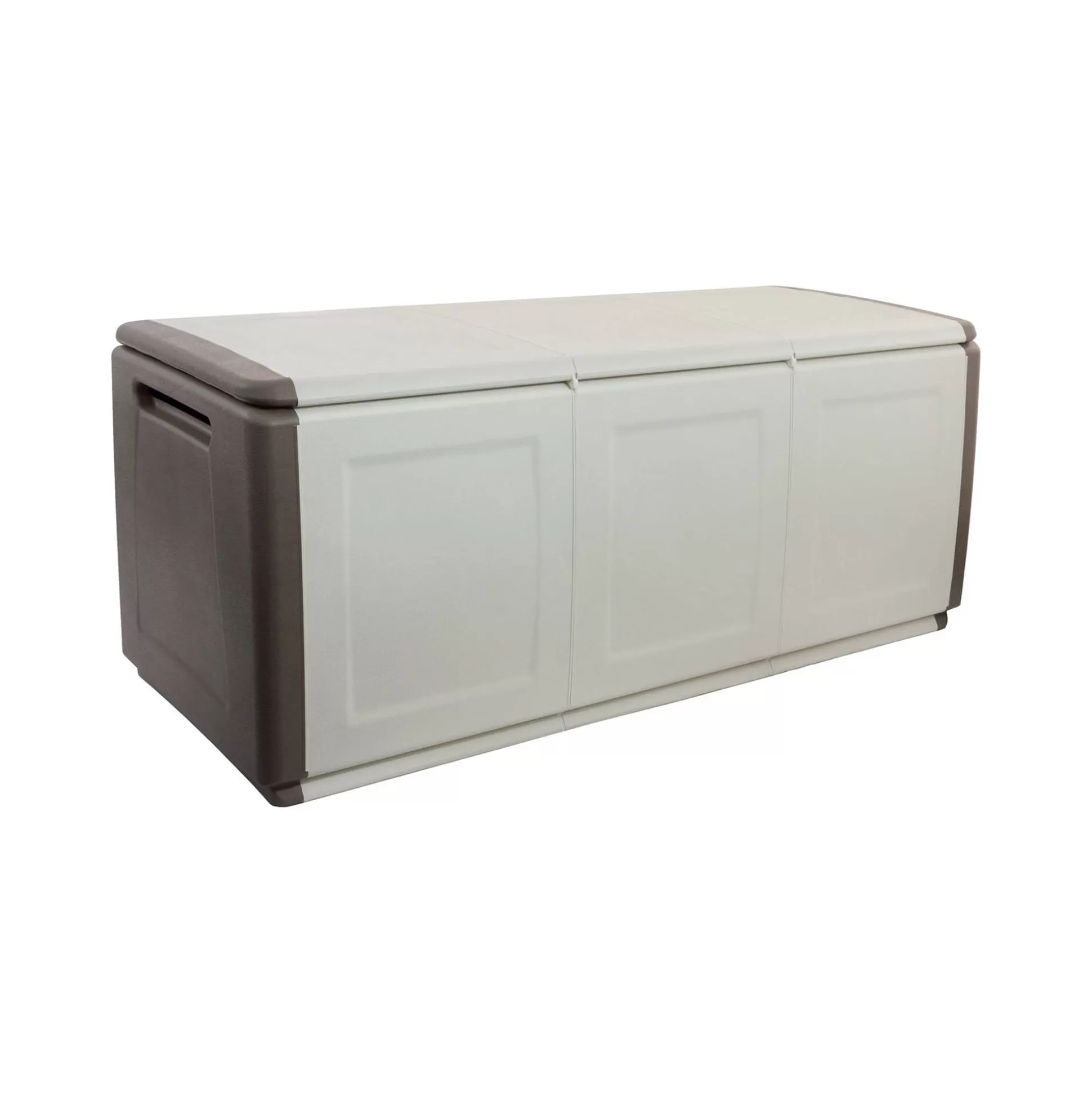 Dmora Bauli<Baule Achse, 138x53h57 cm, Beige e Marrone