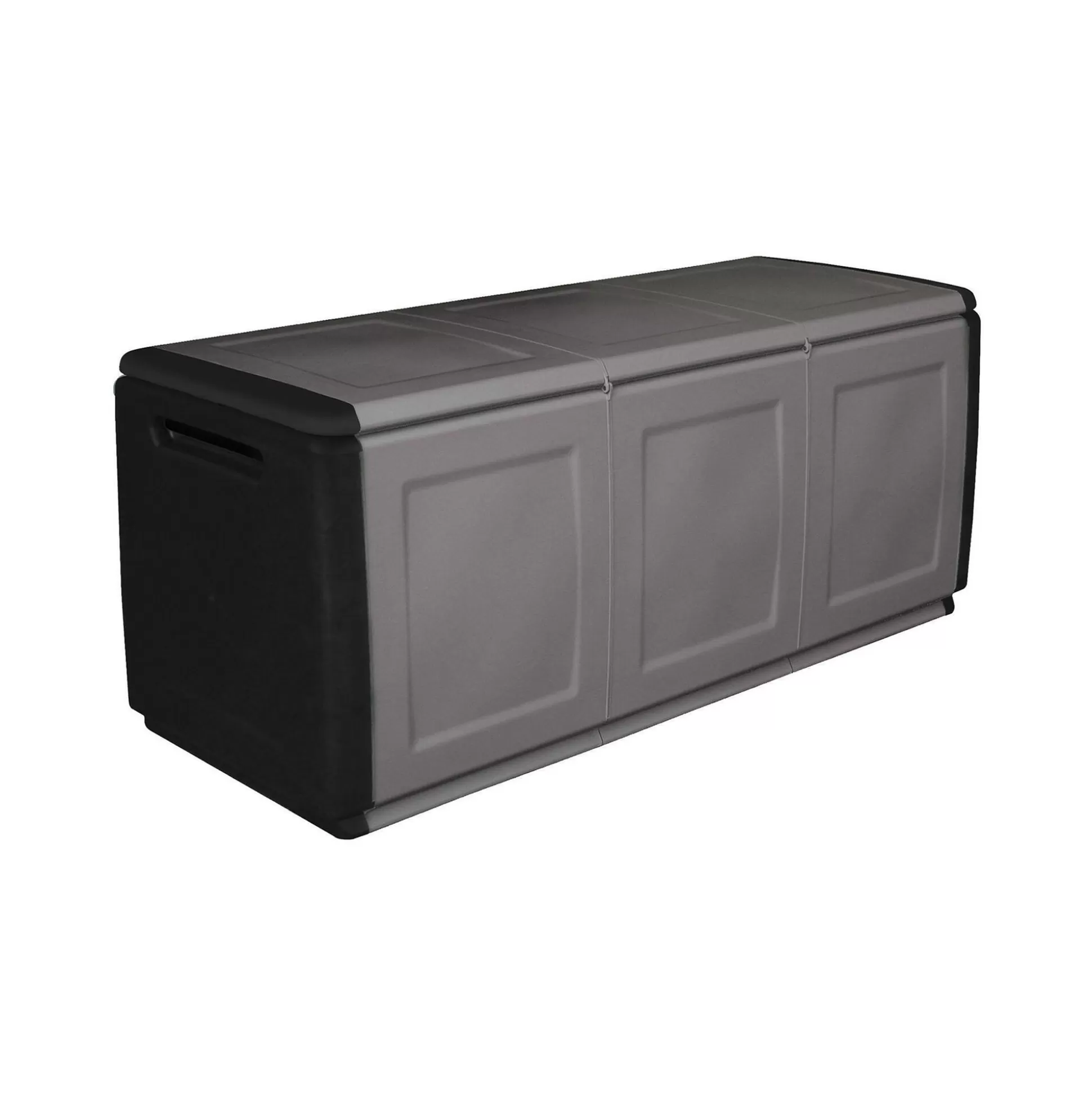 Dmora Bauli<Baule Achse, 138x53h57 cm, Grigio chiaro e Nero