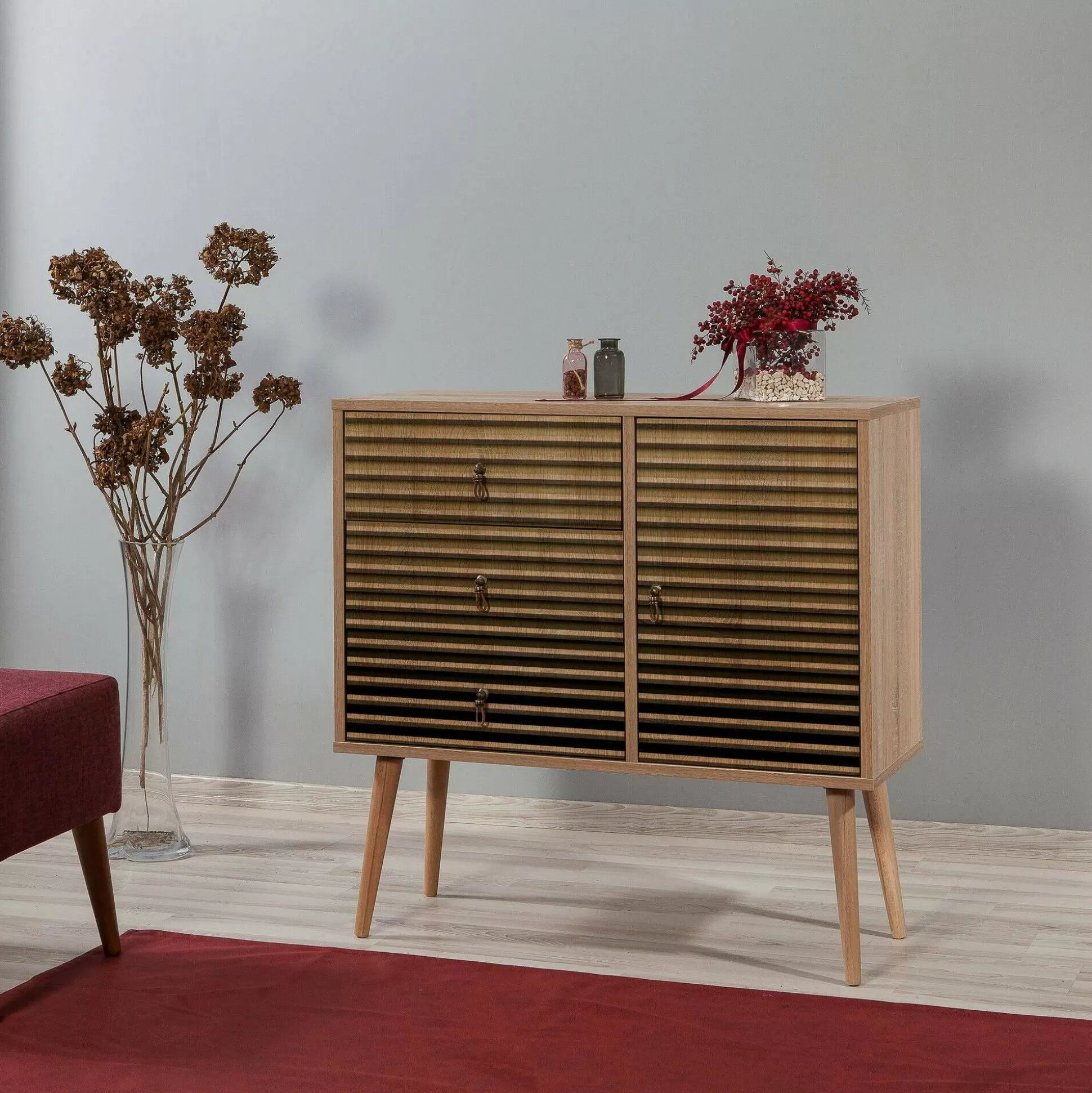 Dmora Cassettiere<Cassettiera Ailanto, 90x40h90 cm,