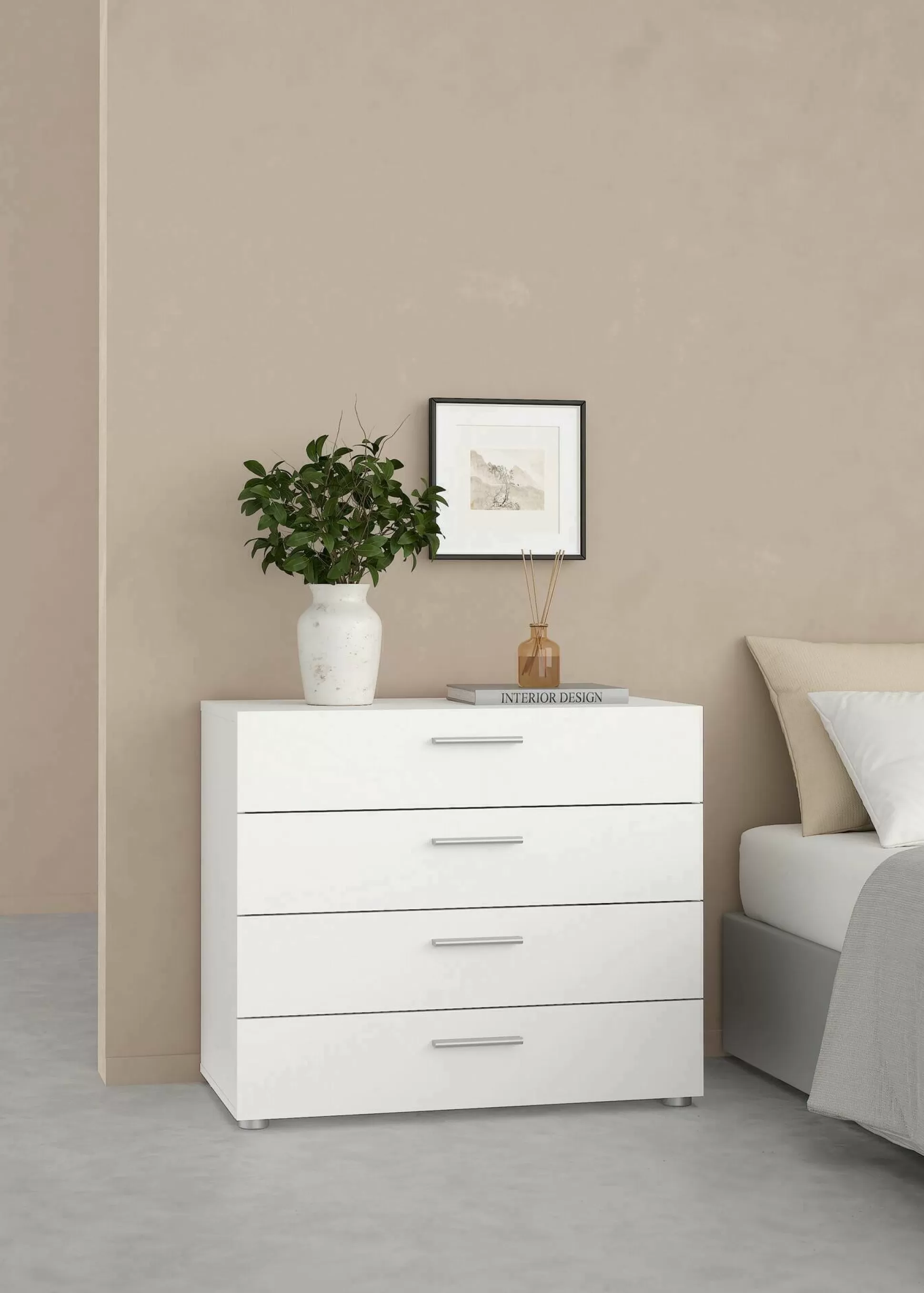 Dmora Cassettiere<Cassettiera Arwen, 80x40 h68 cm,
