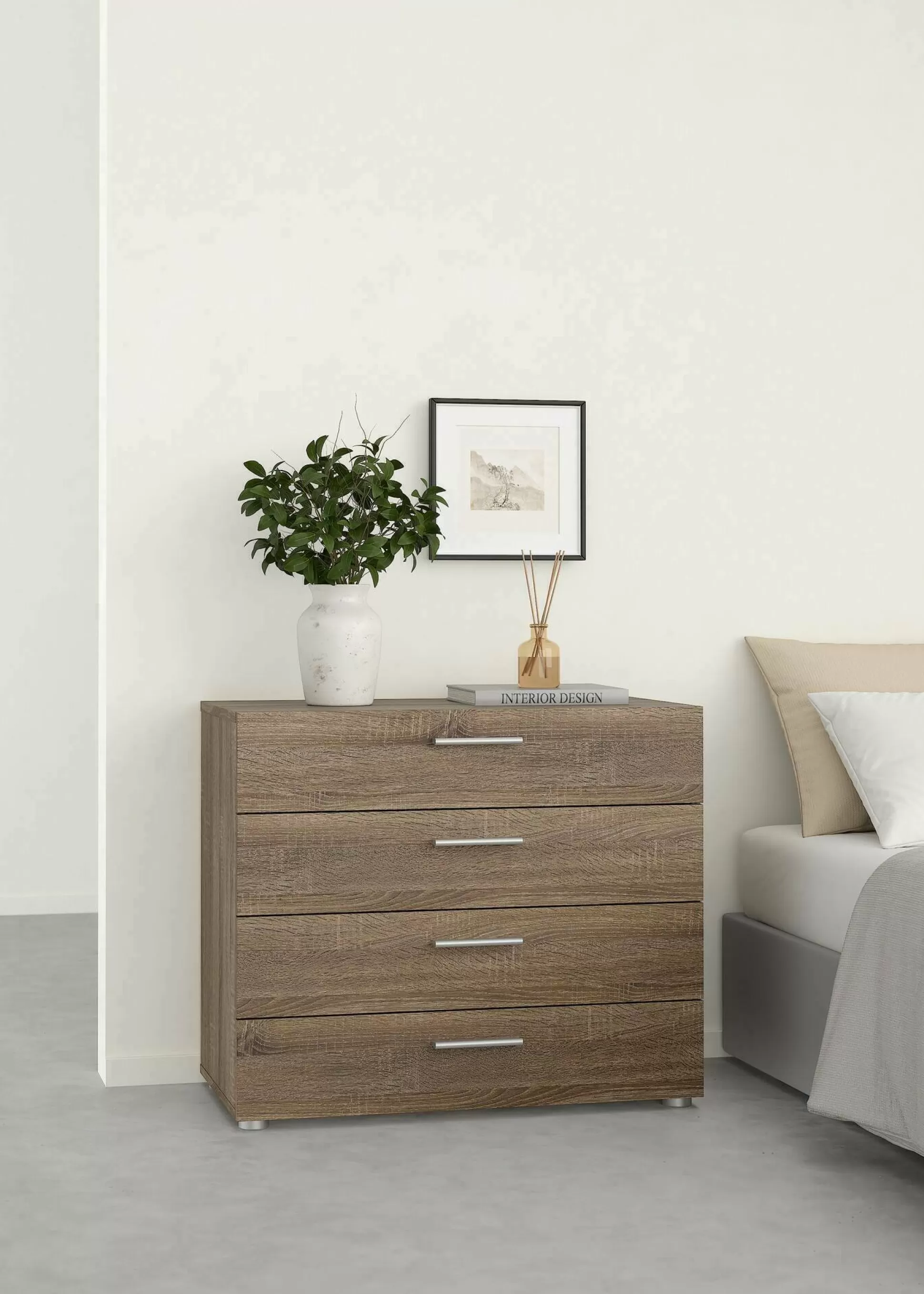 Dmora Cassettiere<Cassettiera Arwen, 70x40 h76 cm,