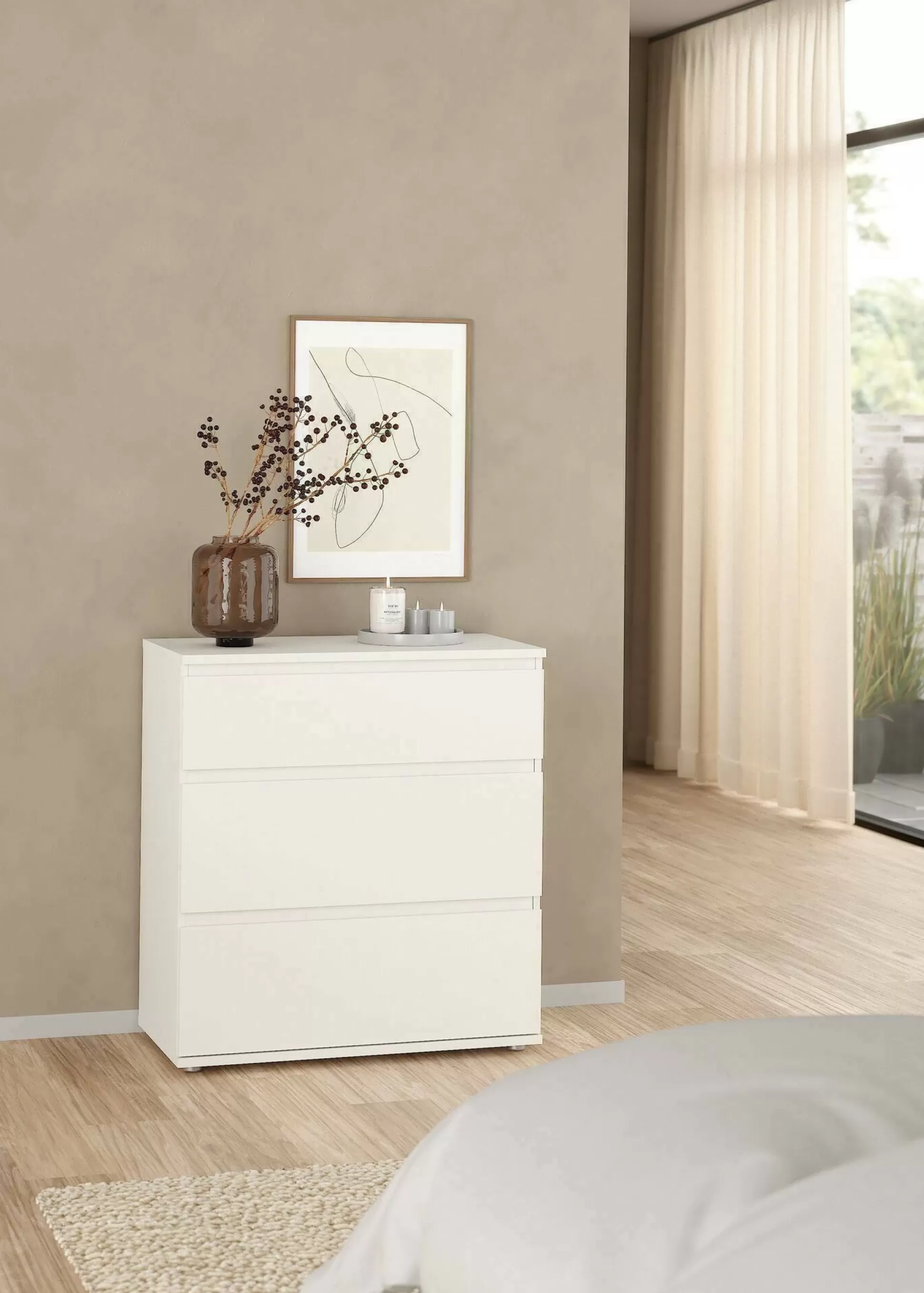 Dmora Cassettiere<Cassettiera Aski, 77x40 h84 cm,