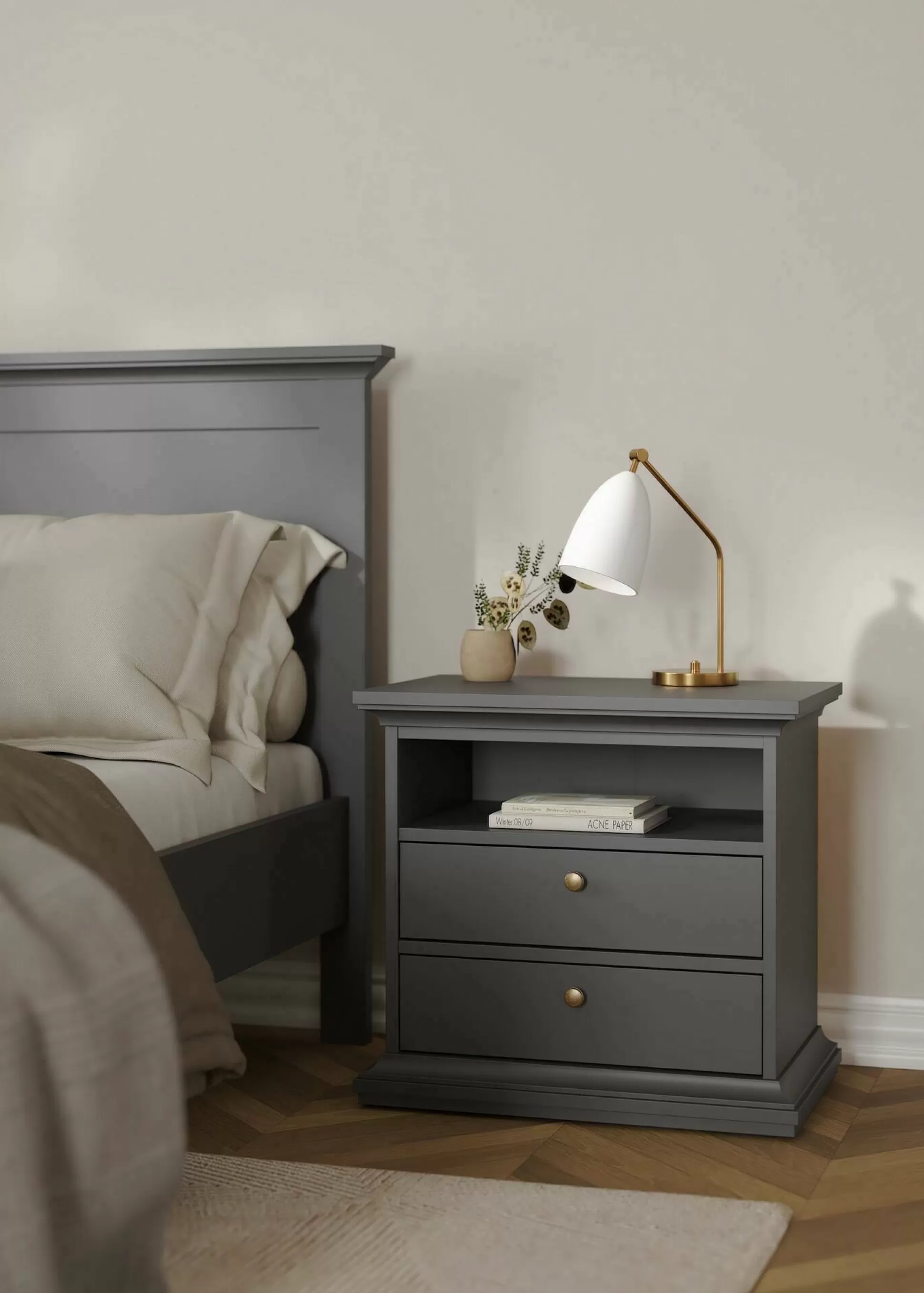 Dmora Comodini<Comodino Arluno, 63x40 h59 cm,