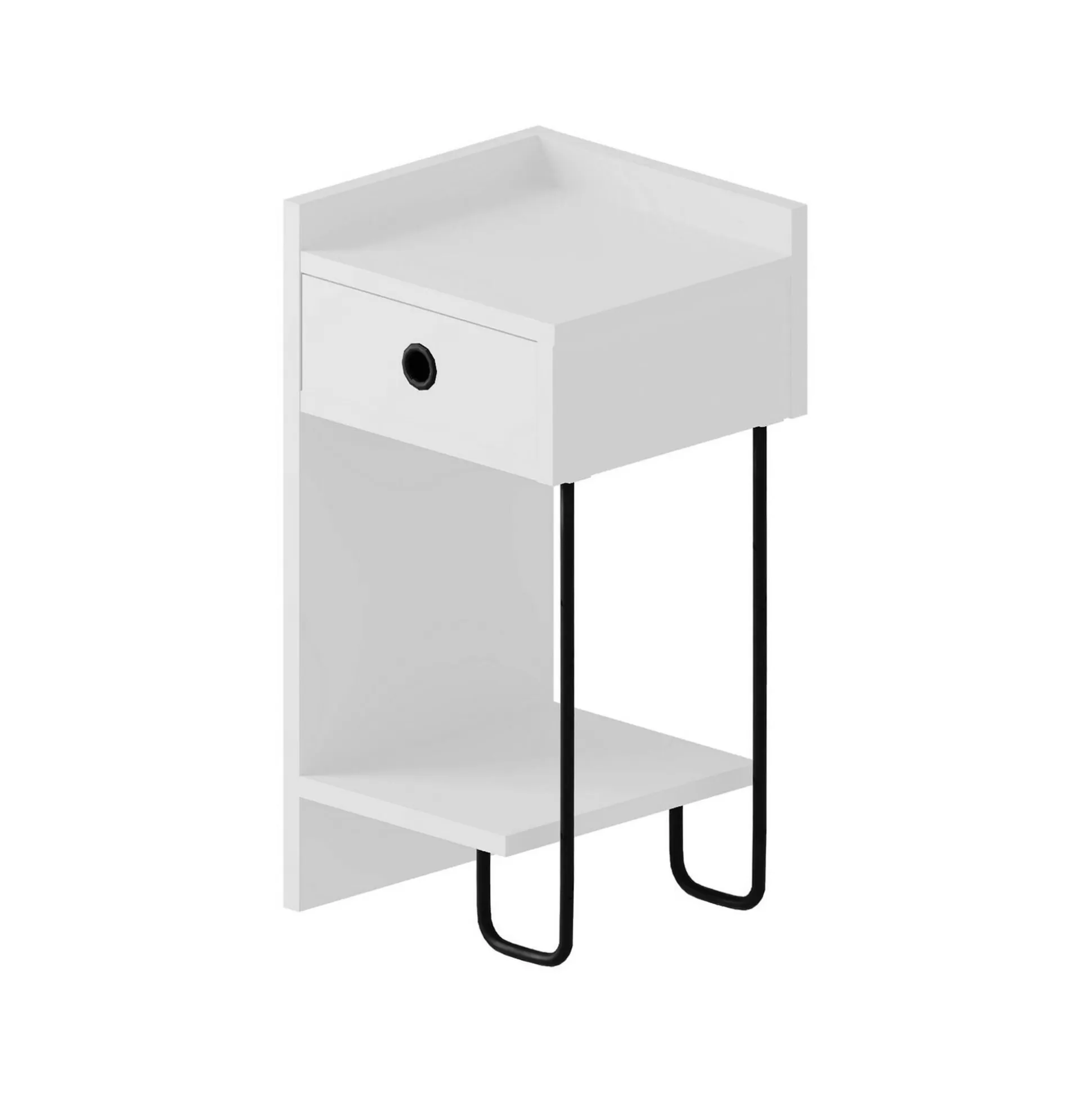 Dmora Comodini<Comodino Cedro, 32x30 h61 cm,