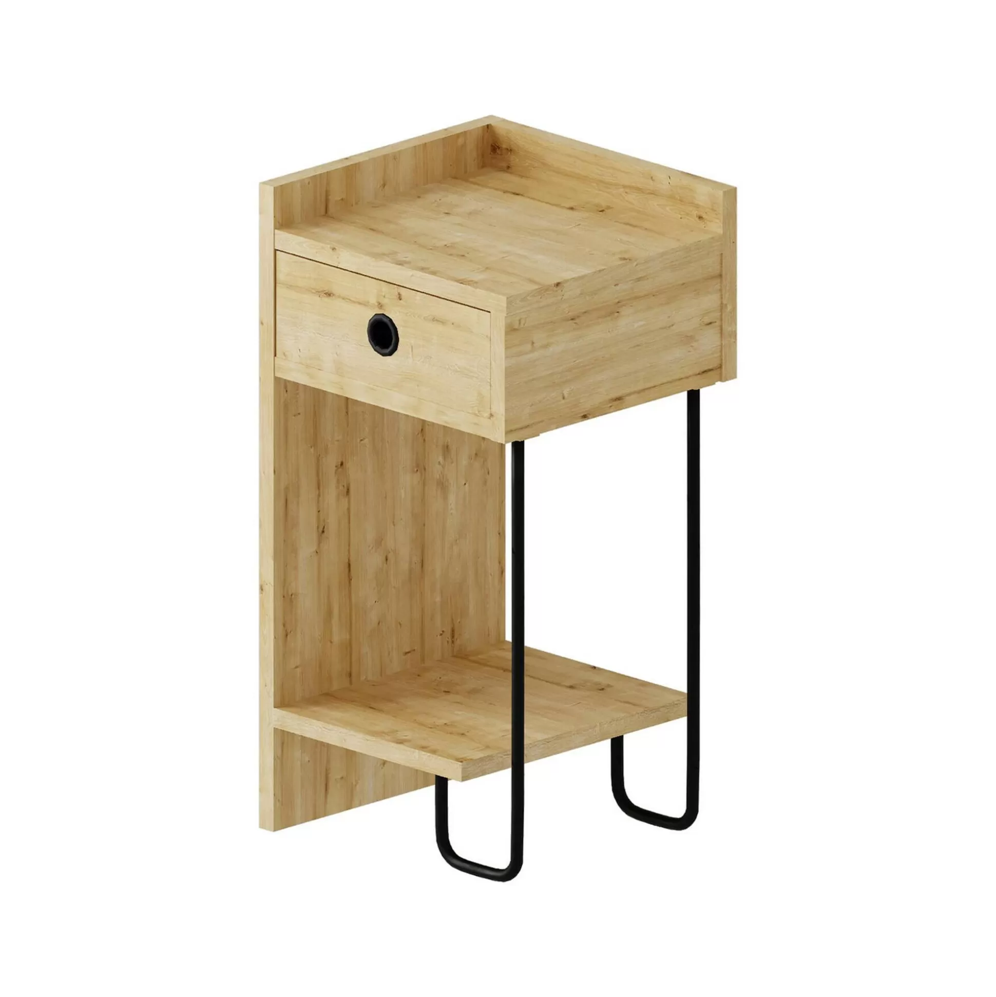 Dmora Comodini<Comodino Cedro, 32x30 h61 cm,