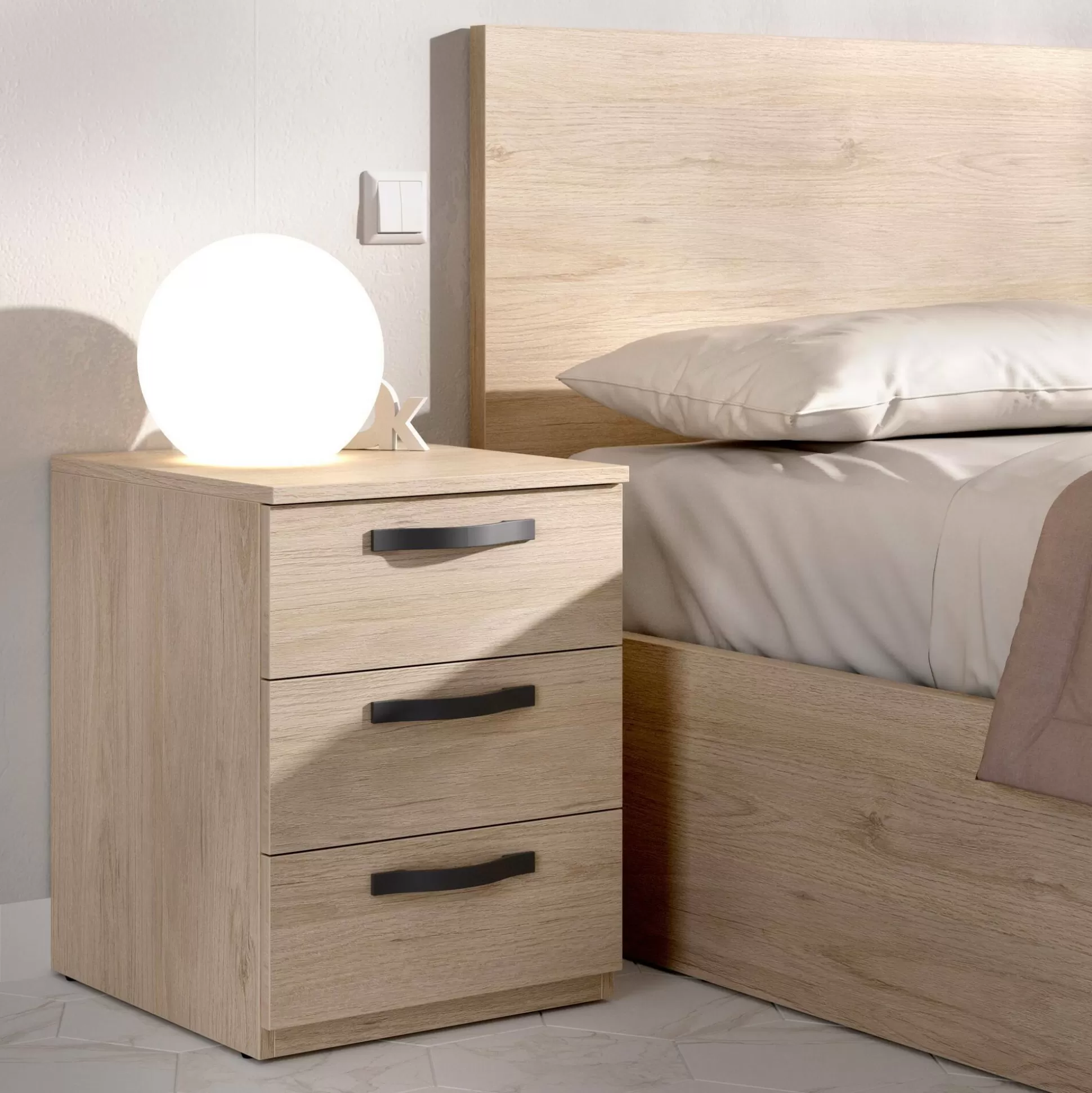 Dmora Comodini<Comodino Dmagri, 40x45h53 cm,