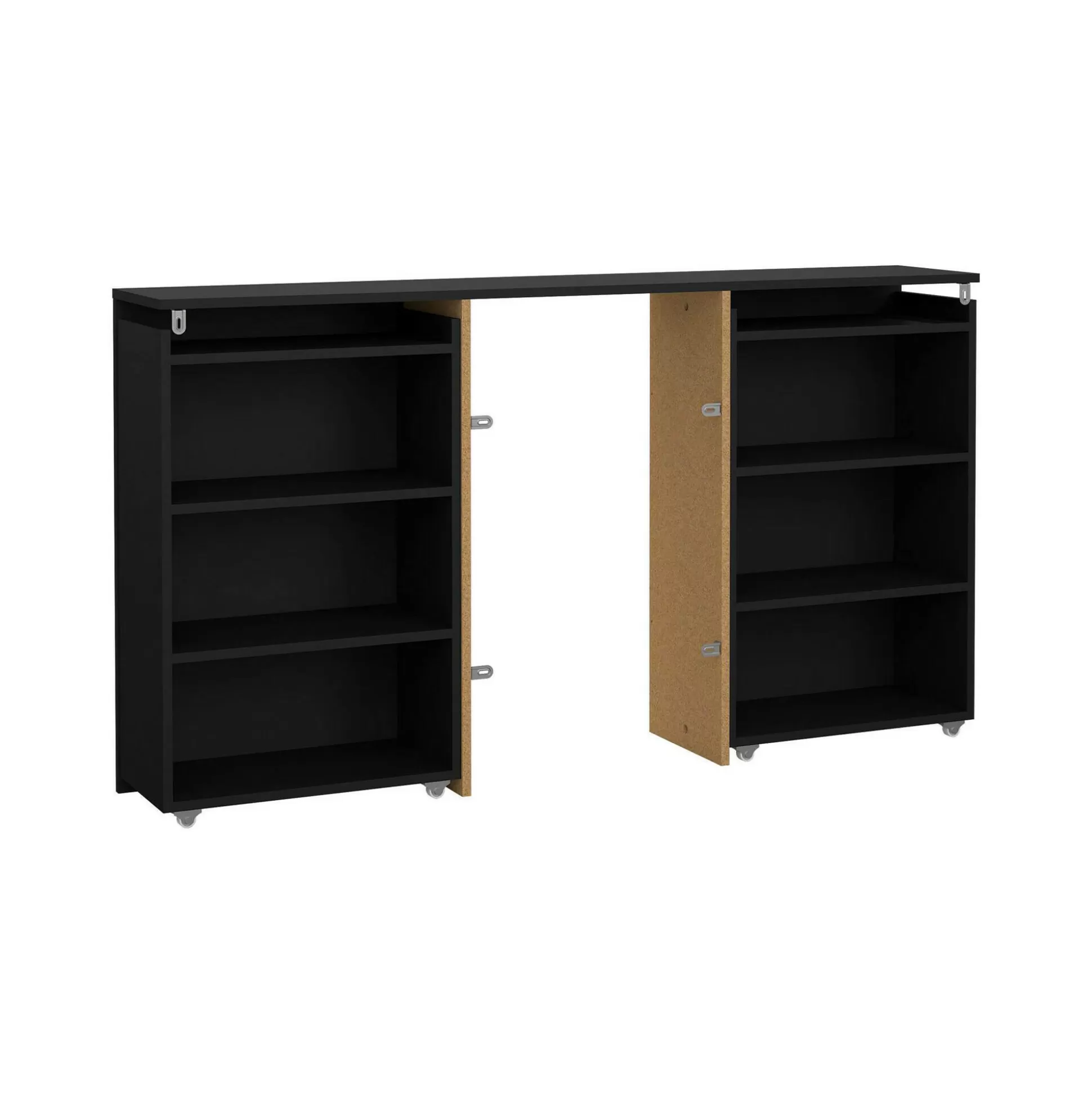 Dmora Comodini<Comodino Drozzon, 145x26 h80 cm,