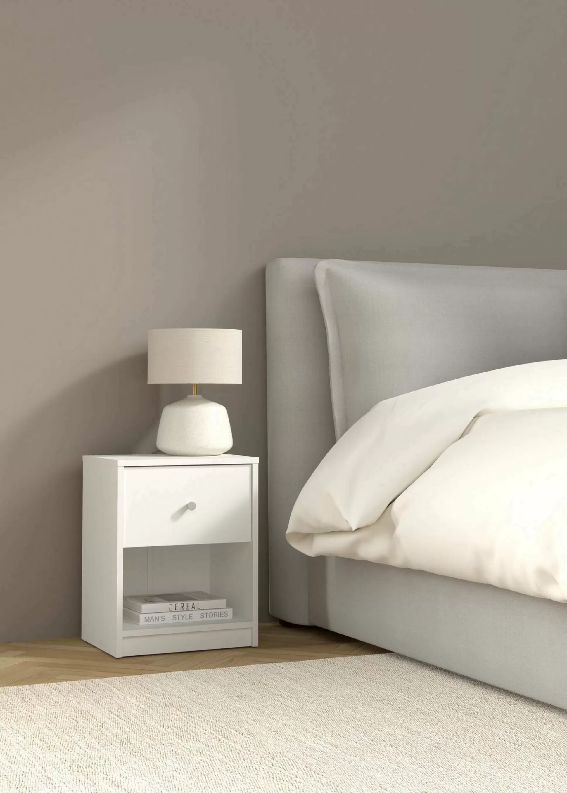 Dmora Comodini<Comodino Dsai, 38x30 h48 cm,