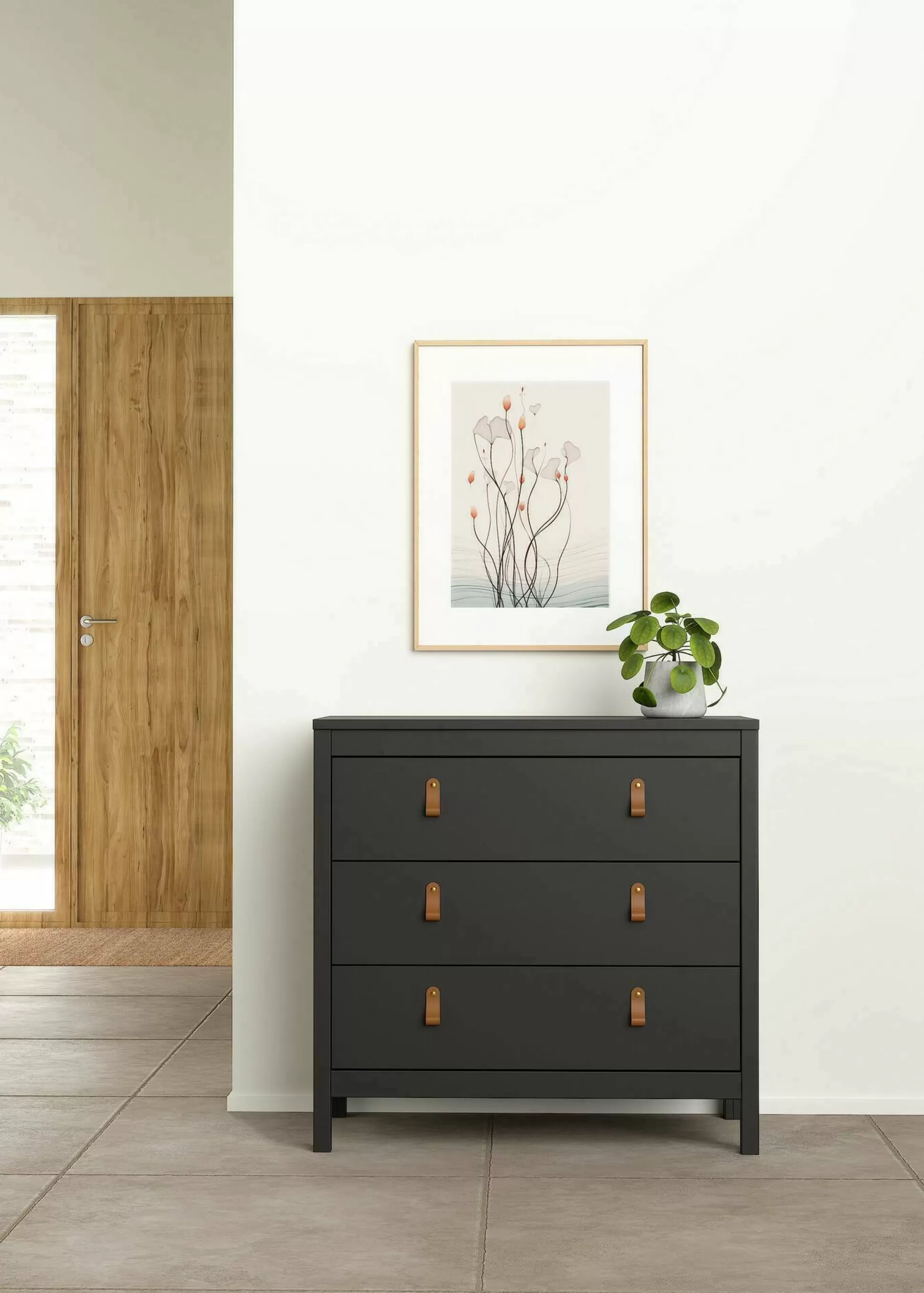 Dmora Comodini<Comodino Dsain, 38x44 h70 cm,