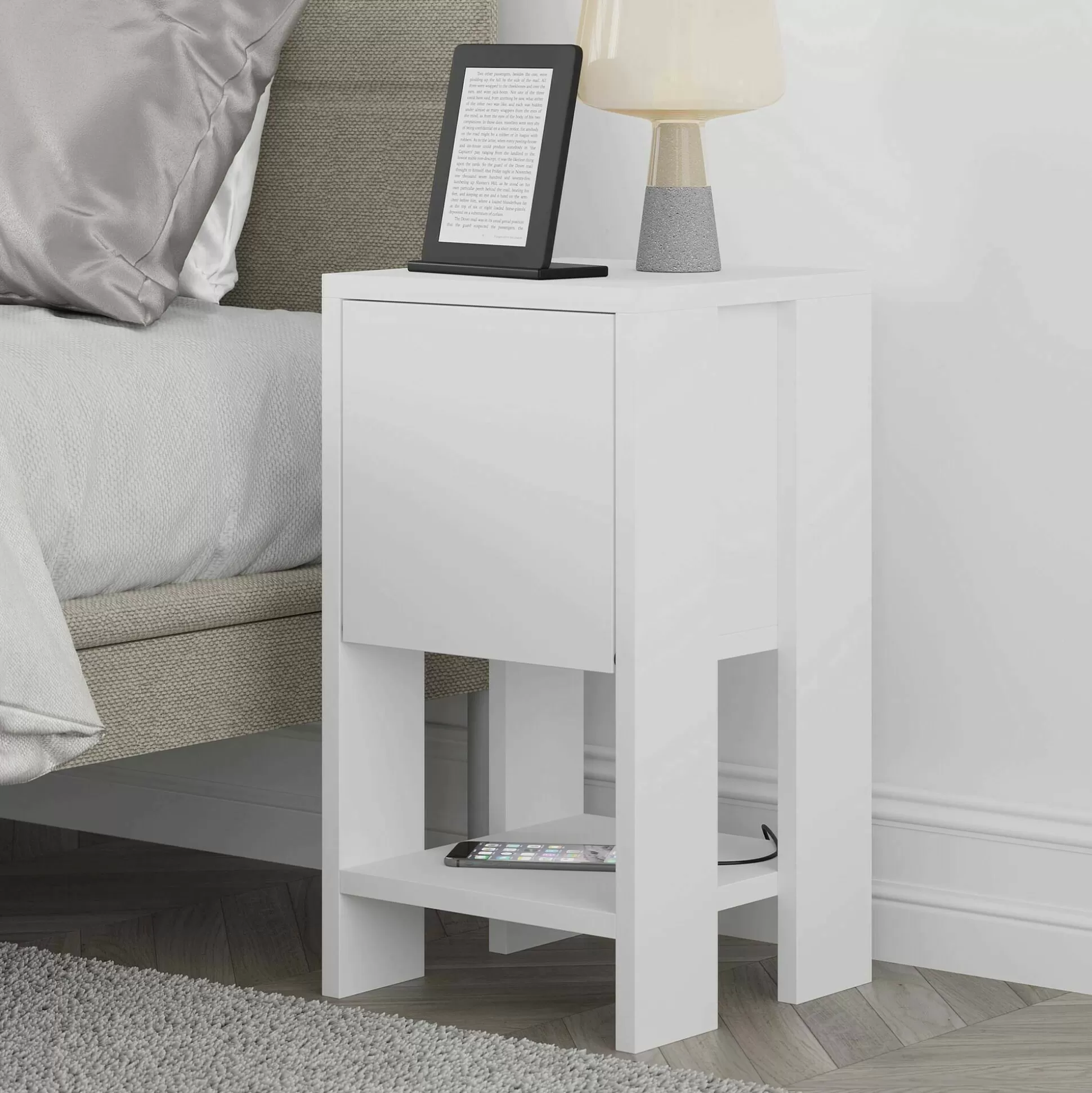 Dmora Comodini<Comodino Filippa, 30x30h55 cm,