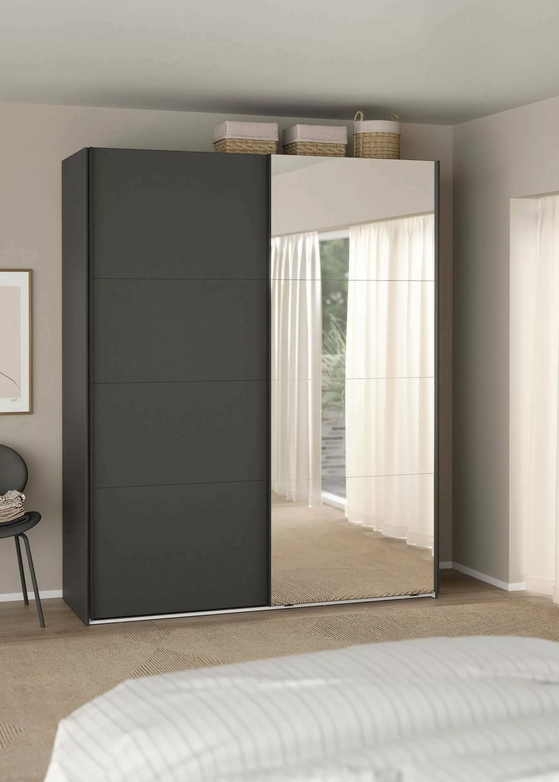 Dmora Comodini<Comodino Fred, 38x44 h54 cm,