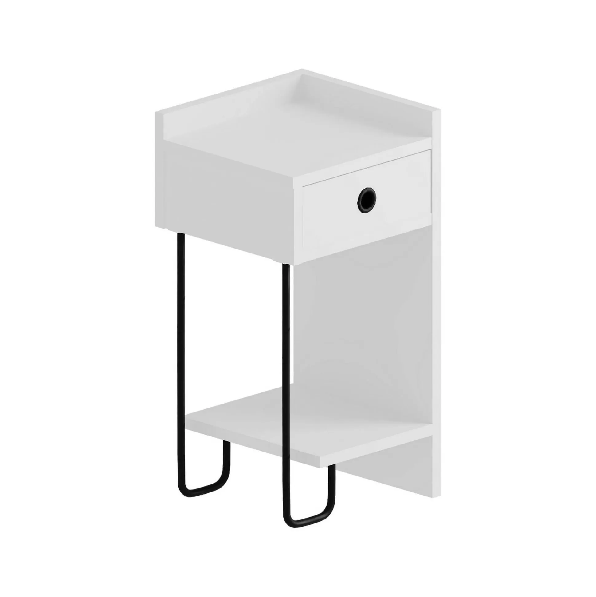 Dmora Comodini<Comodino Halola, 32x30 h61 cm,
