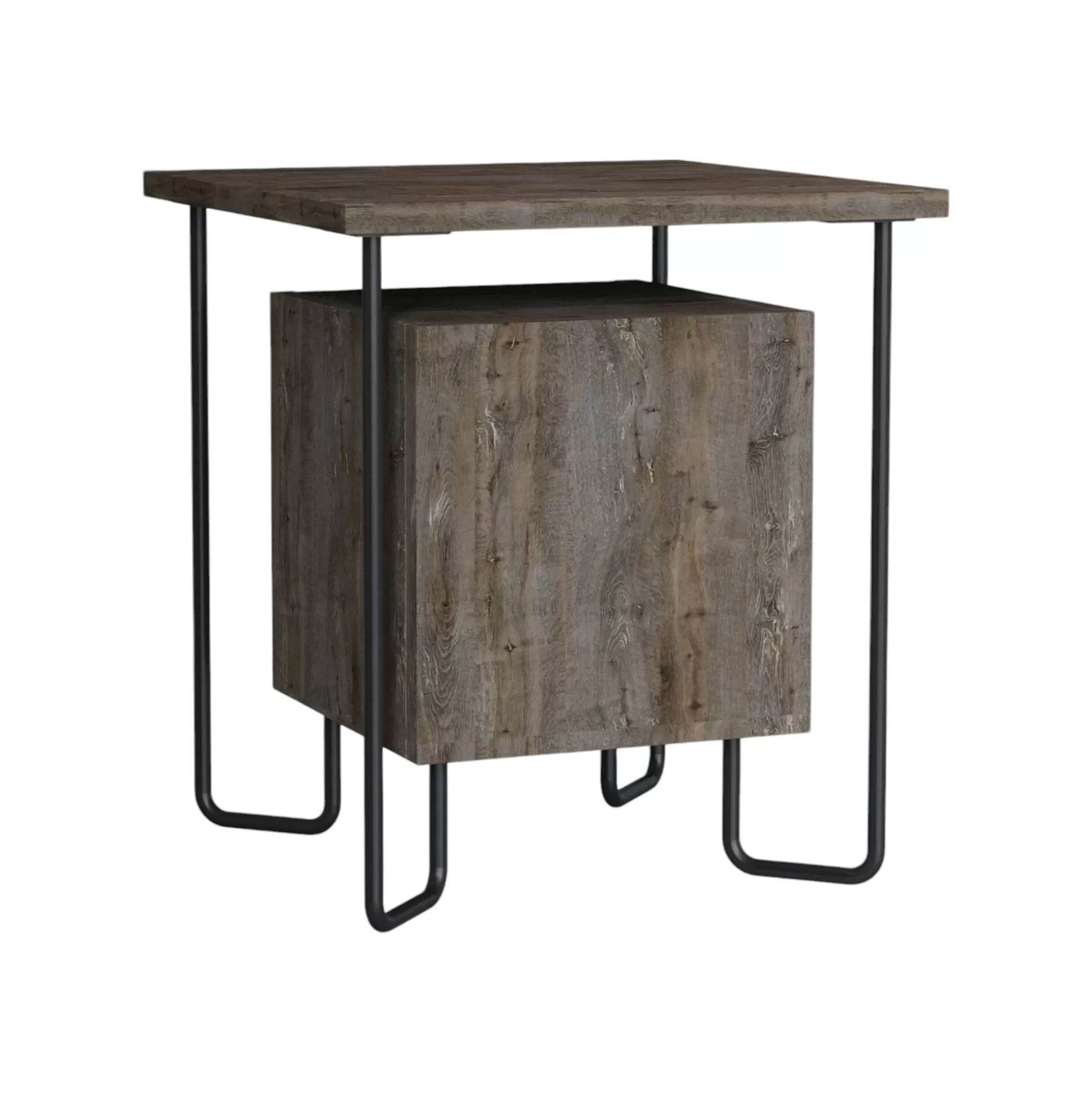 Dmora Comodini<Comodino Nargis, 40x40 h45 cm,