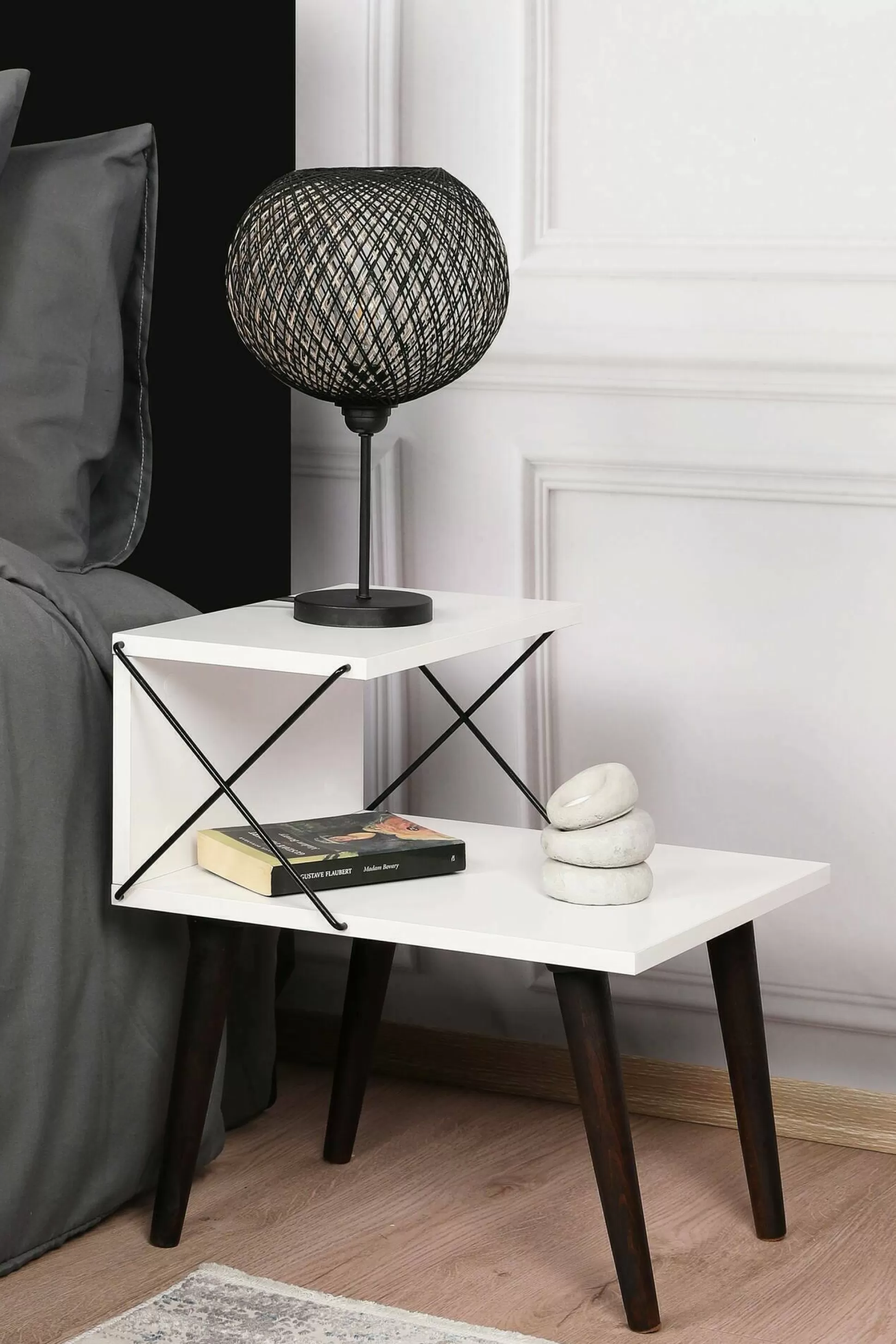 Dmora Comodini<Comodino Newton, 50x40h55 cm,