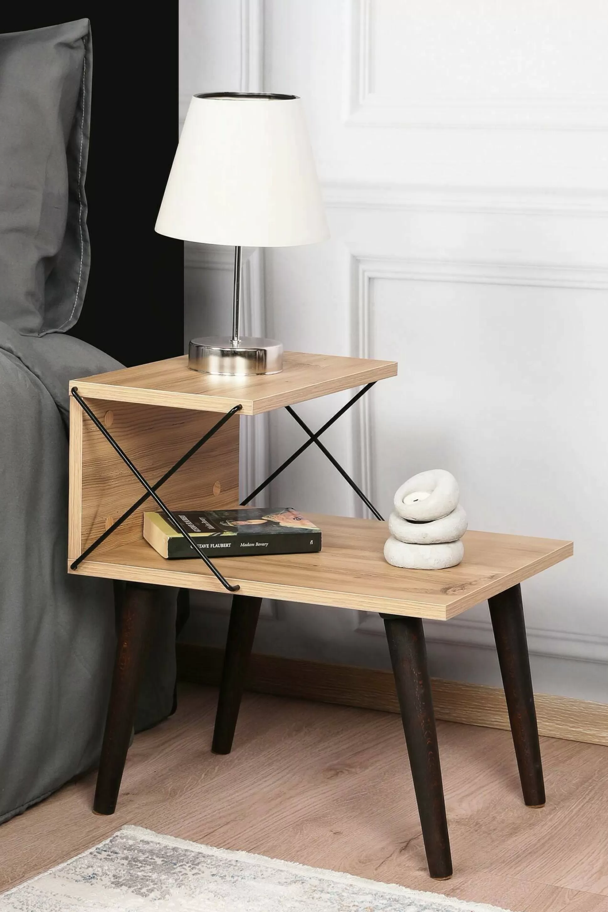 Dmora Comodini<Comodino Newton, 50x40h55 cm,