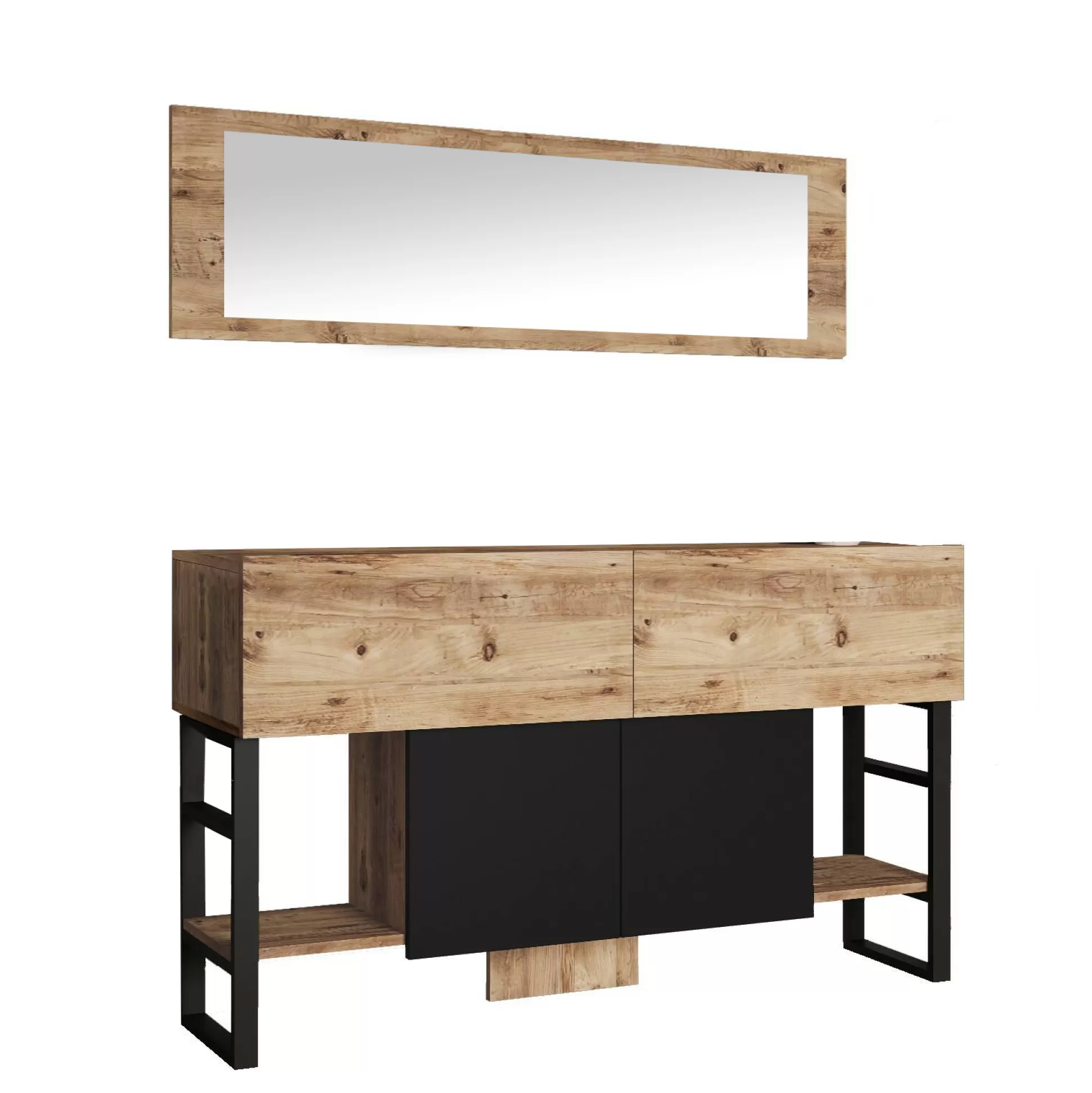 Dmora Consolle<Consolle Alleghe, 139x43 h84 cm,