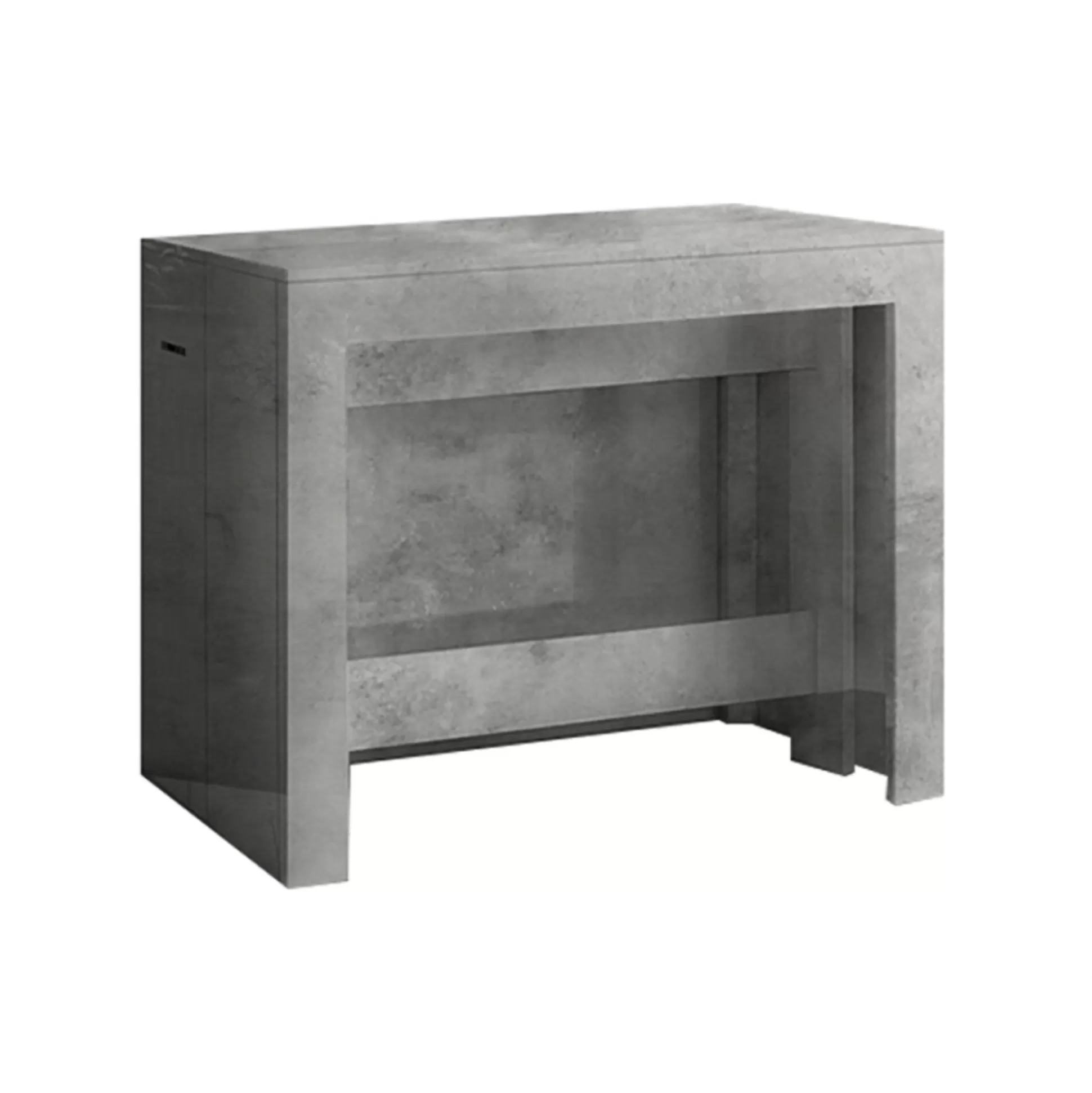 Dmora Consolle Allungabili<Consolle allungabile Anello, cm 51/300x90h77, Marmo