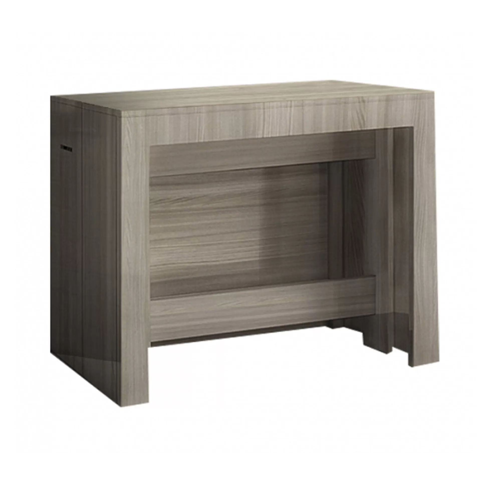 Dmora Consolle Allungabili<Consolle allungabile Anello, cm 51/300x90h77, Olmo perla