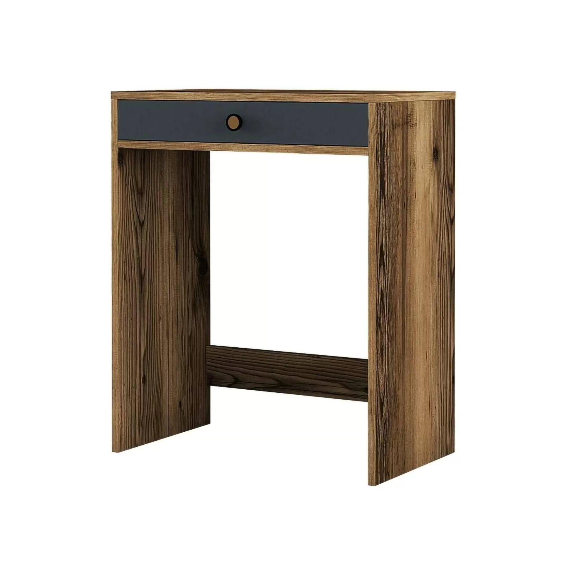 Dmora Consolle<Consolle Bedonia, 70x85h40 cm, Noce e Antracite