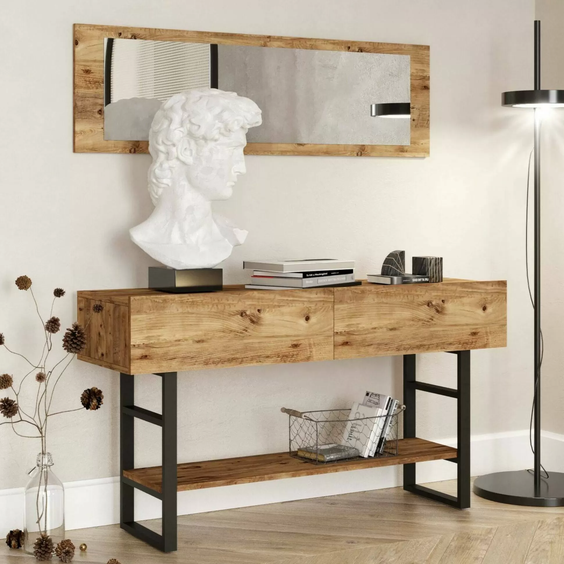Dmora Consolle<Consolle Izo, , 139x43h76 cm