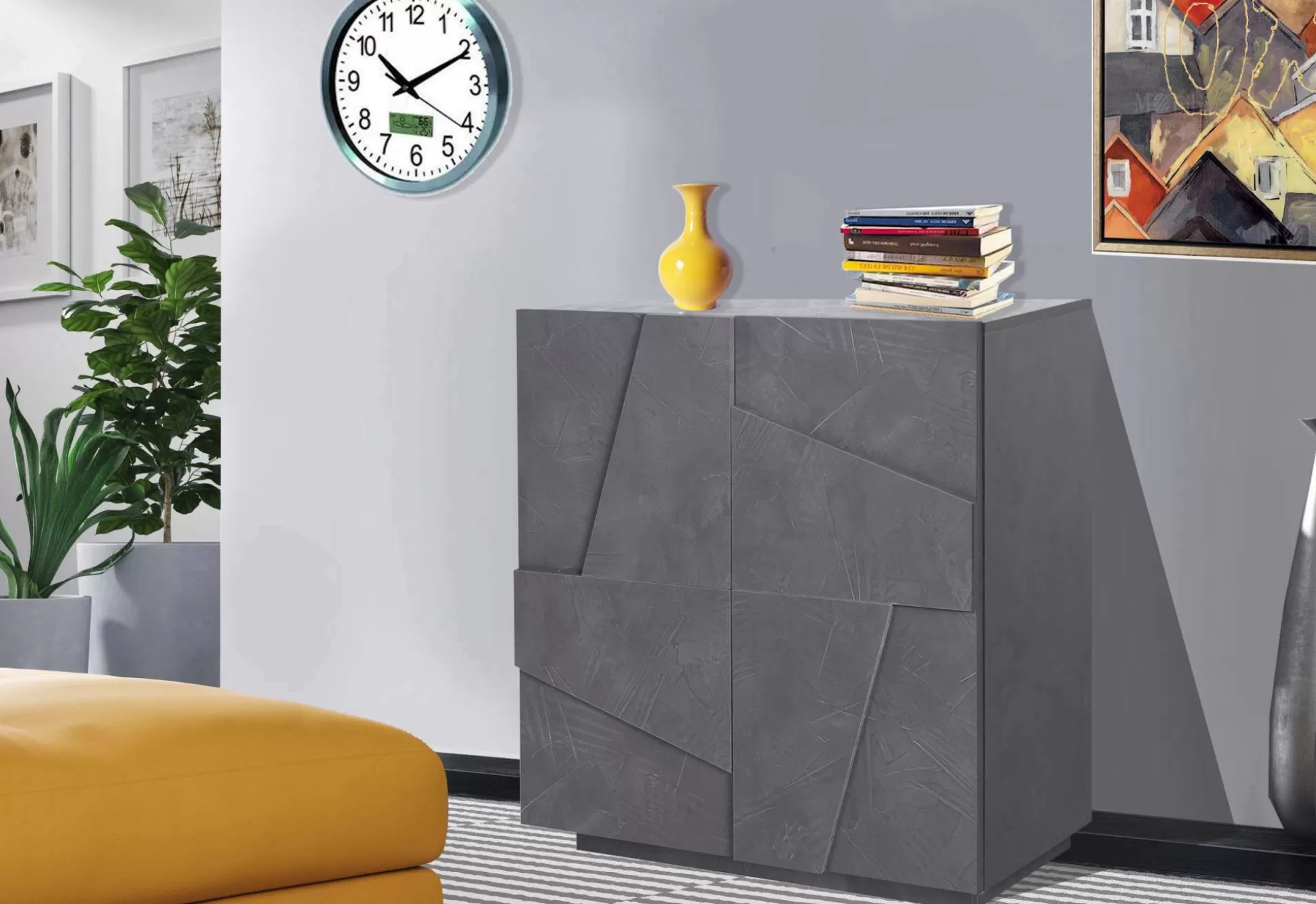 Dmora Credenze<Credenza Arli, cm 81x44h86,