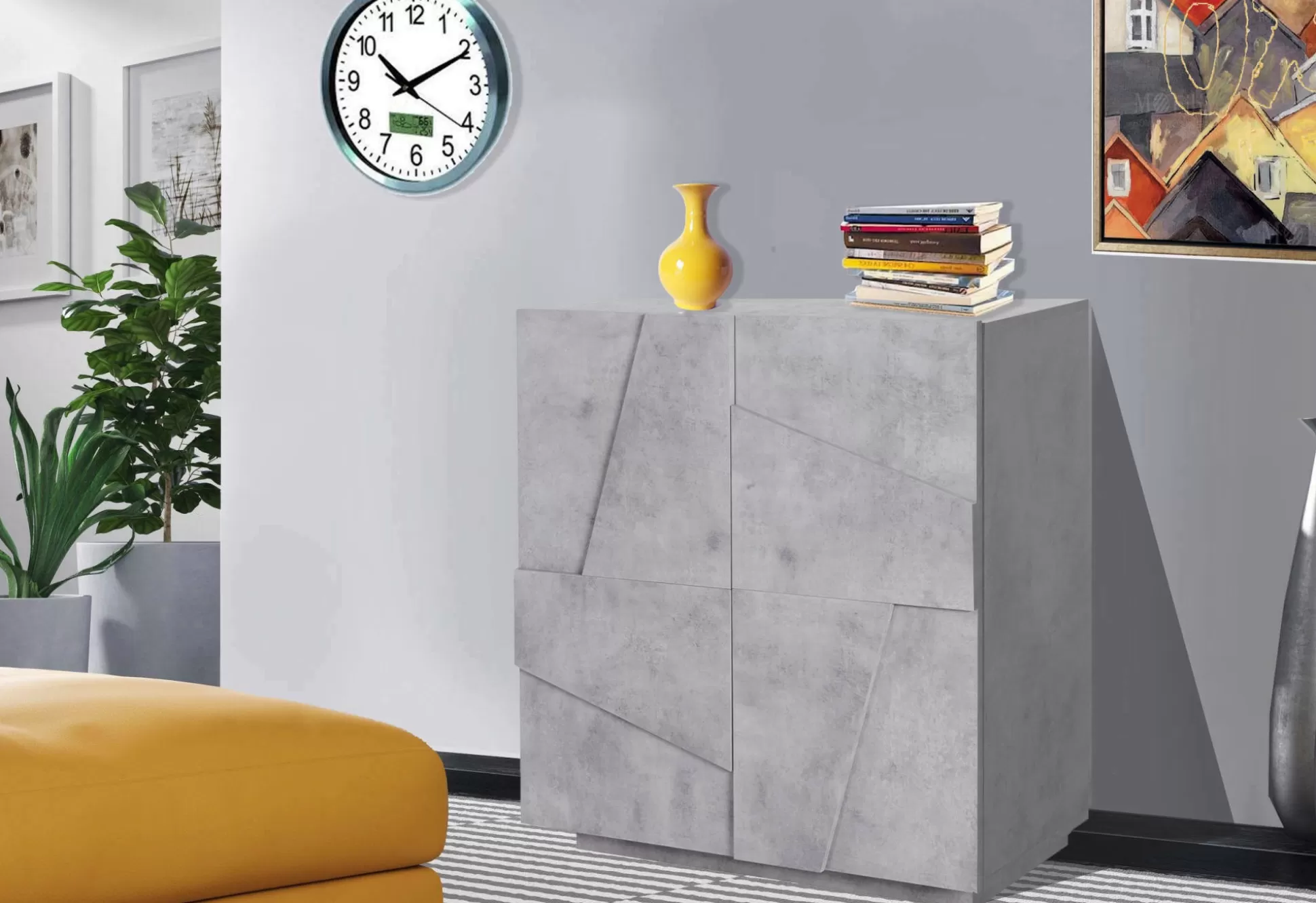 Dmora Credenze<Credenza Arli, cm 81x44h86,