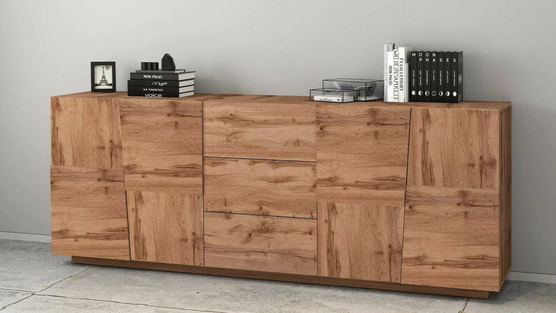 Dmora Credenze<Credenza Astel, 220x44h86 cm,