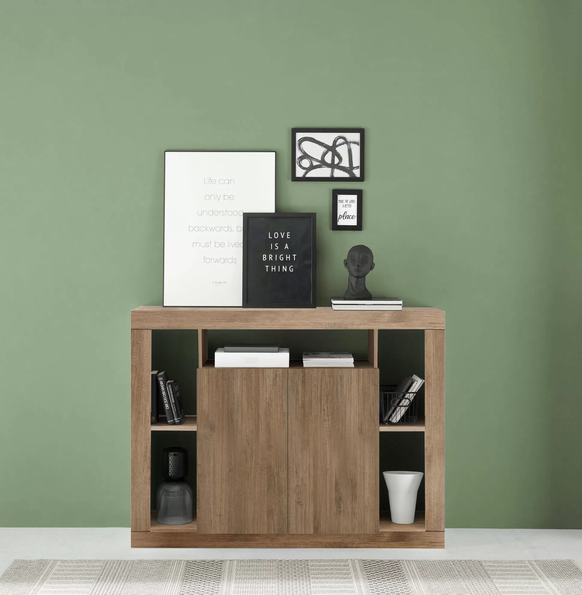 Dmora Credenze<Credenza Dgober, 134x42 h102 cm,