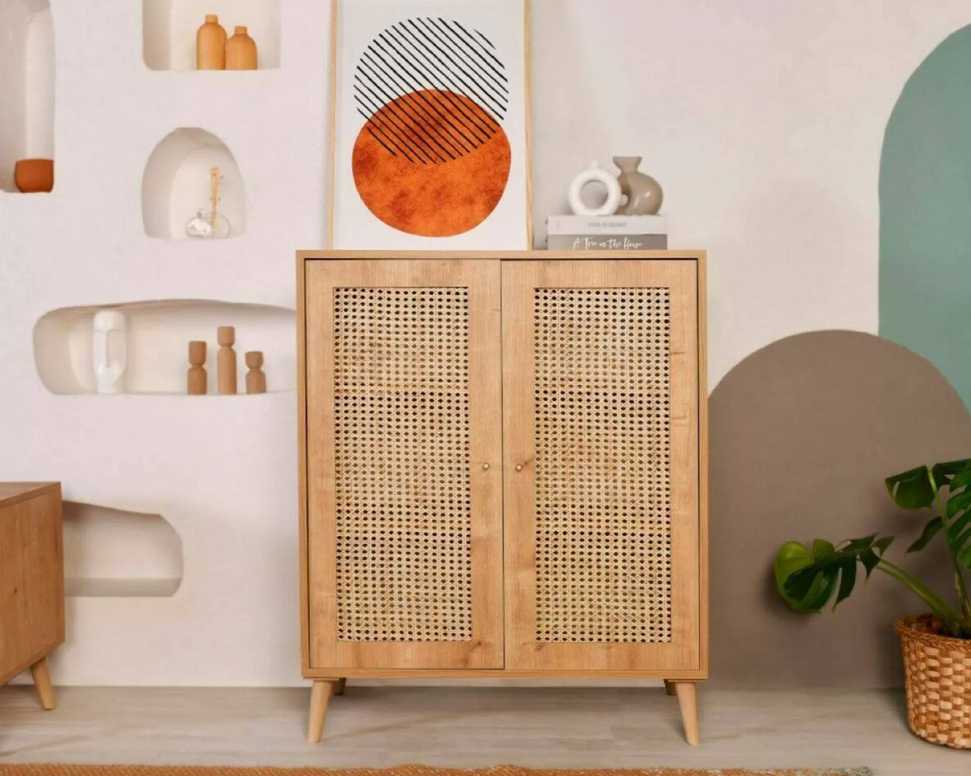 Dmora Credenze<Credenza Diodata, 90x40h110 cm,